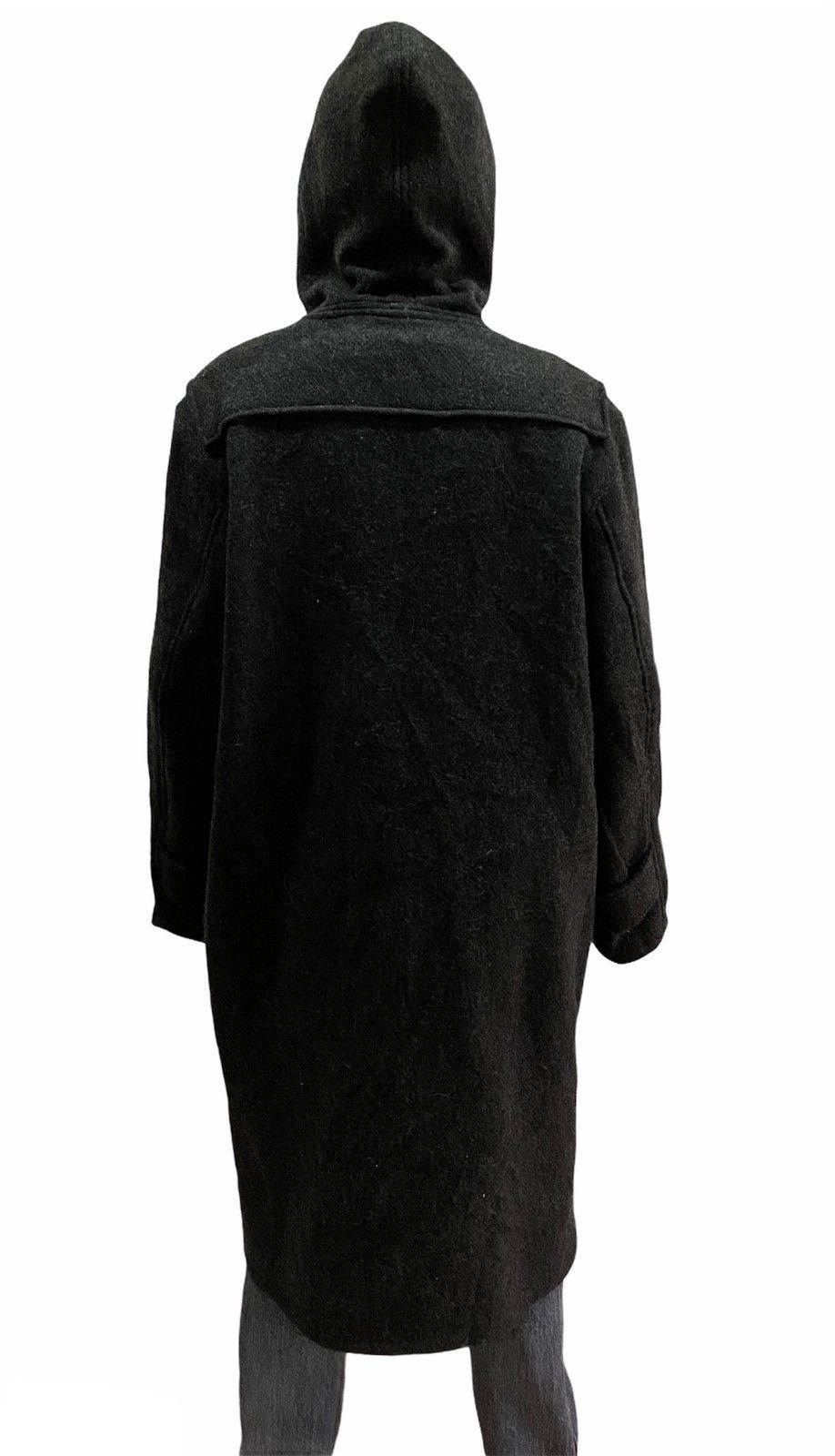 Avirex × Vintage Avirex Flight Garment Grey Wool Hooded Long Duffel Coat Size US M / EU 48-50 / 2 - 4 Thumbnail
