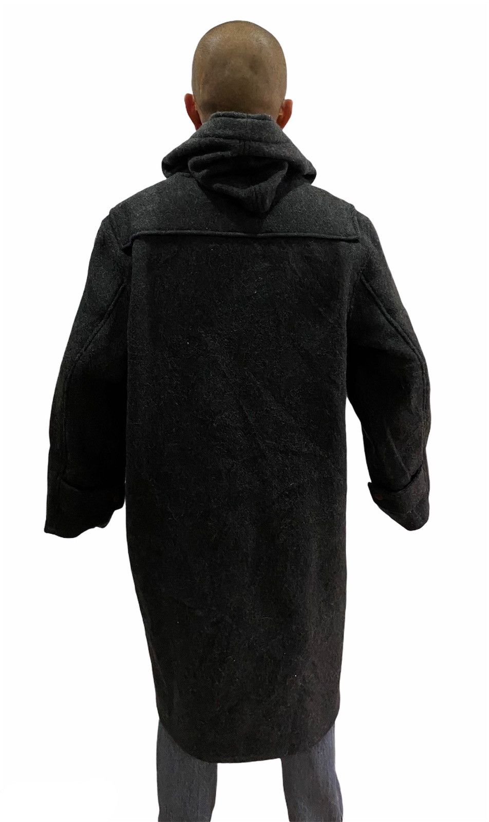 Avirex × Vintage Avirex Flight Garment Grey Wool Hooded Long Duffel Coat Size US M / EU 48-50 / 2 - 5 Thumbnail