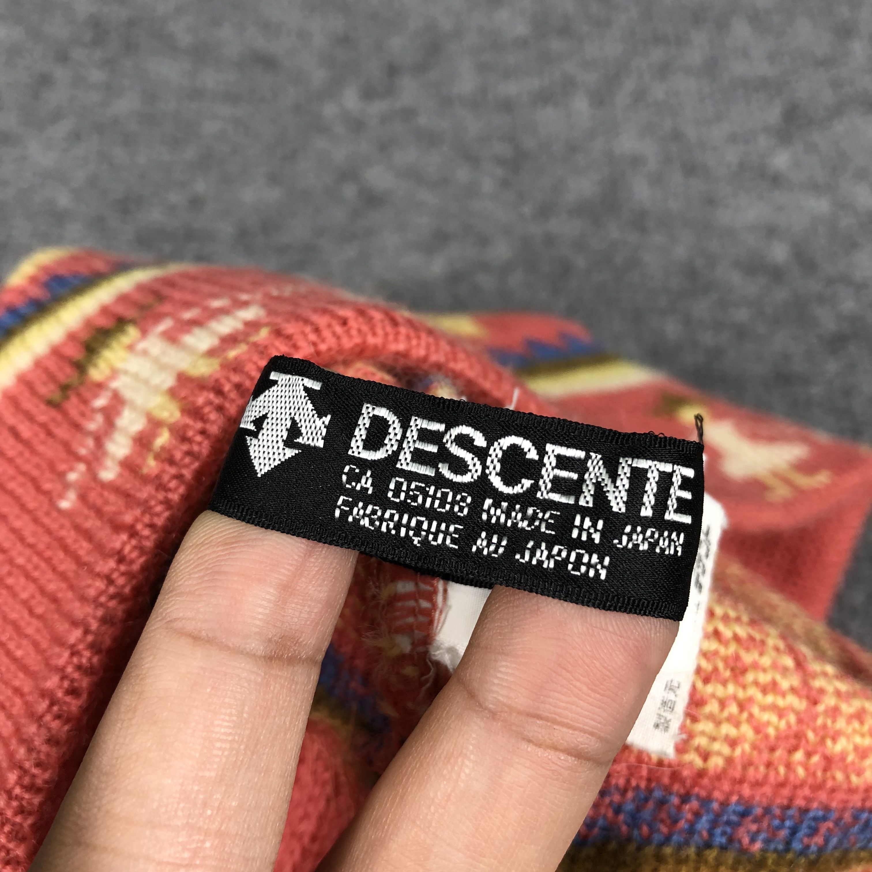 Descente × Japanese Brand × Vintage Vintage Descente Beanie Hat Size ONE SIZE - 10 Thumbnail