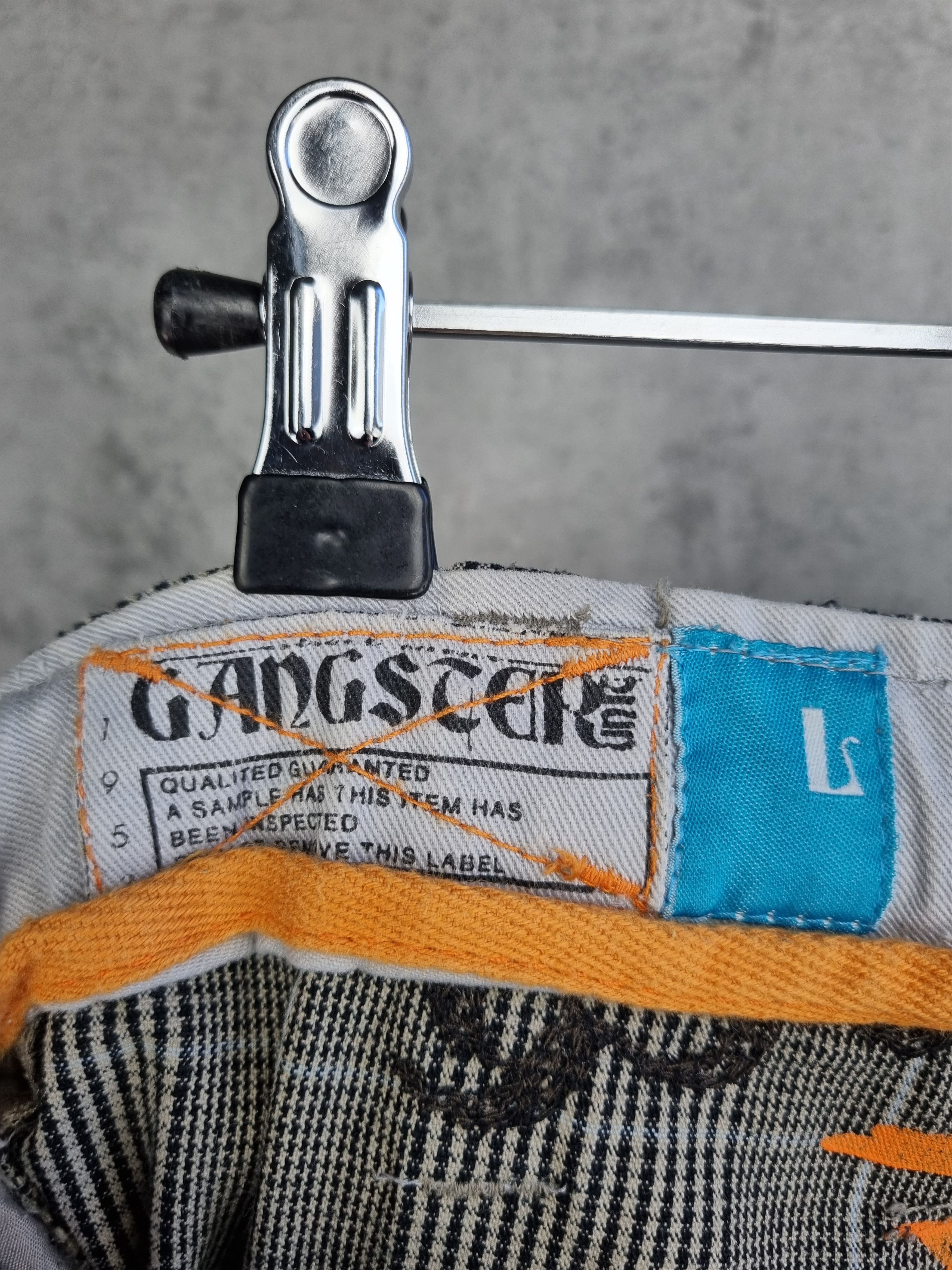 Japanese Brand × Seditionaries Rare Gangster Unit Plaid Cargo Vintage Pants Size US 32 / EU 48 - 8 Thumbnail