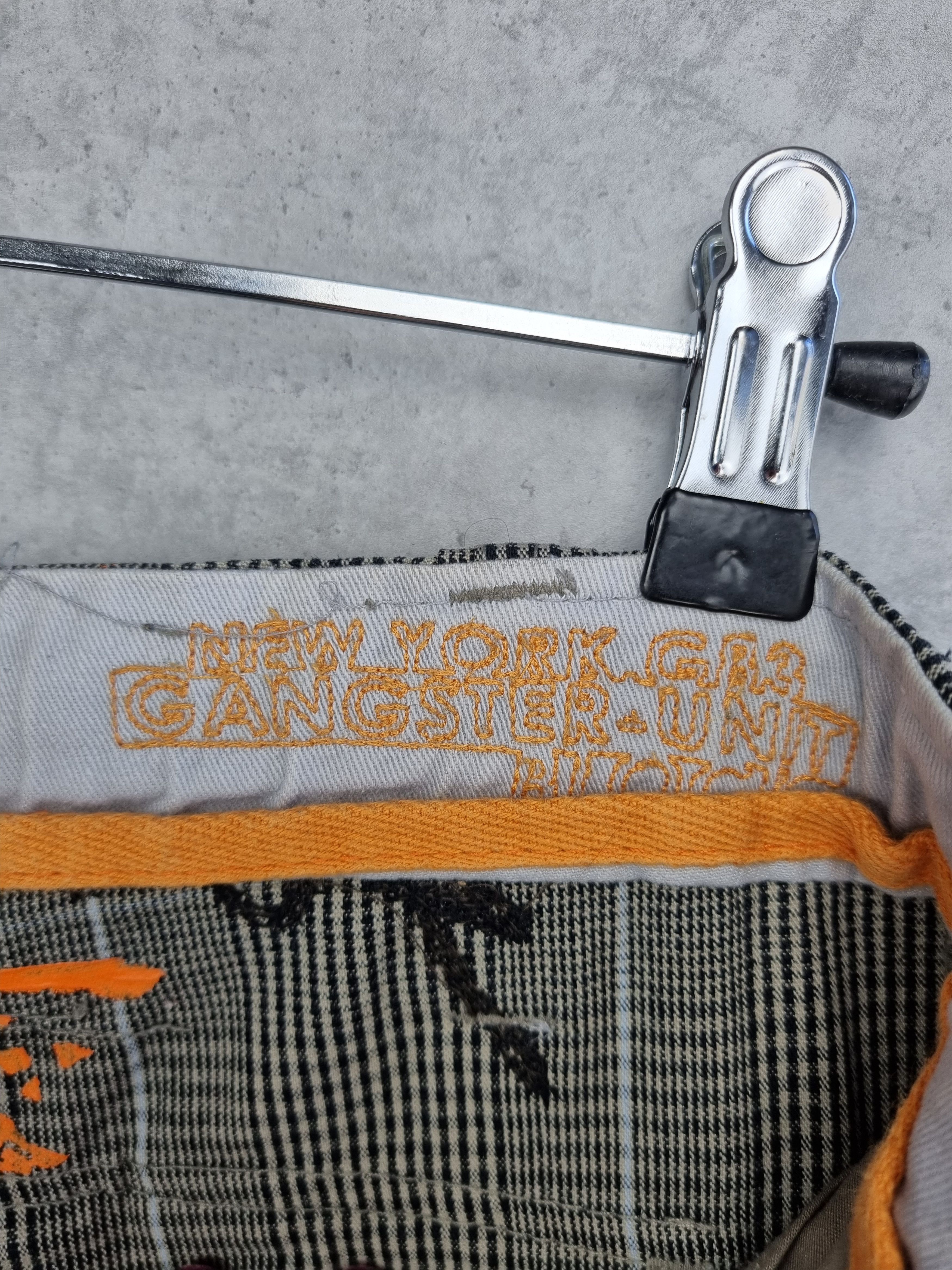 Japanese Brand × Seditionaries Rare Gangster Unit Plaid Cargo Vintage Pants Size US 32 / EU 48 - 9 Thumbnail