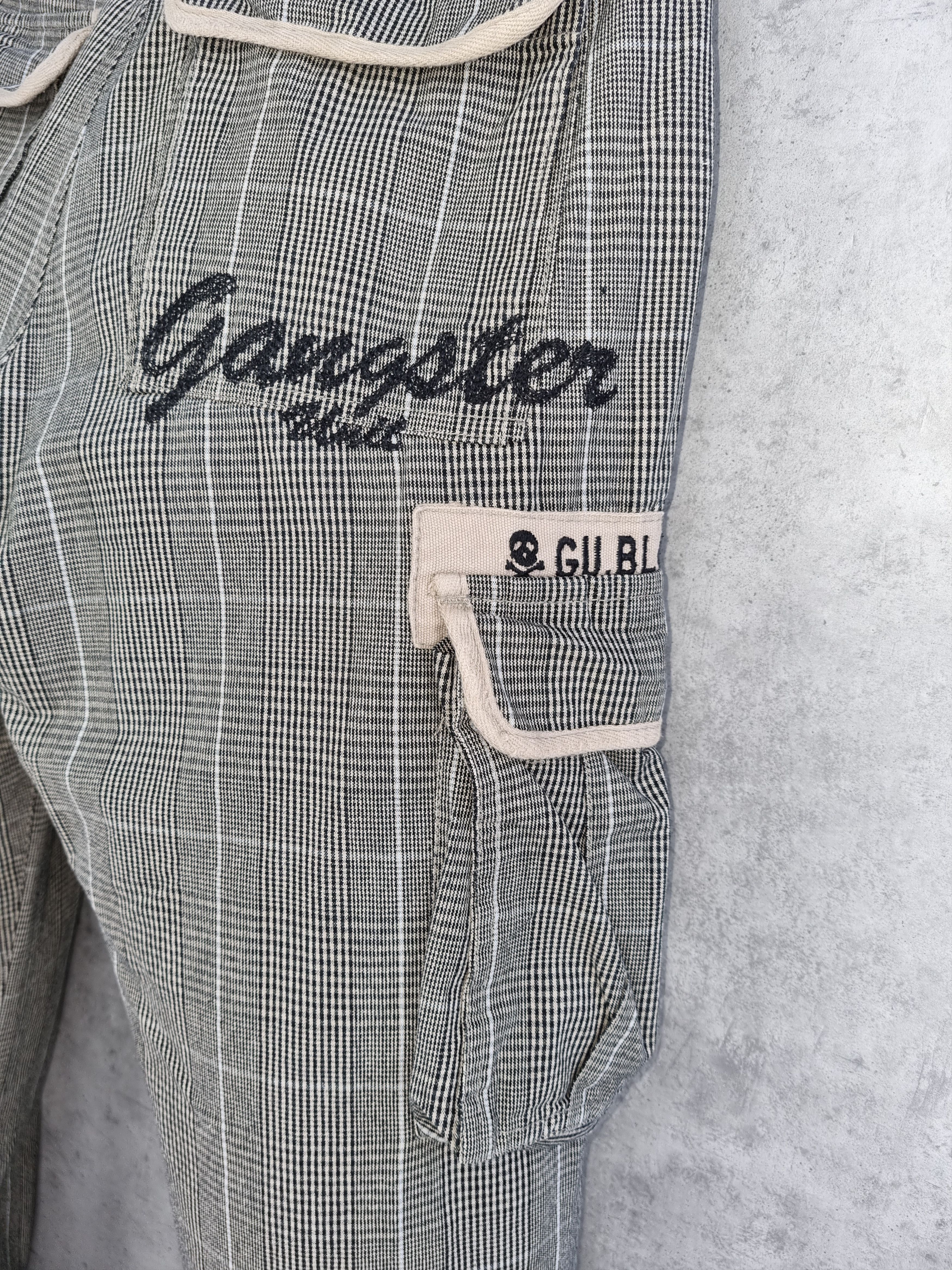 Japanese Brand × Seditionaries Rare Gangster Unit Plaid Cargo Vintage Pants Size US 32 / EU 48 - 13 Thumbnail
