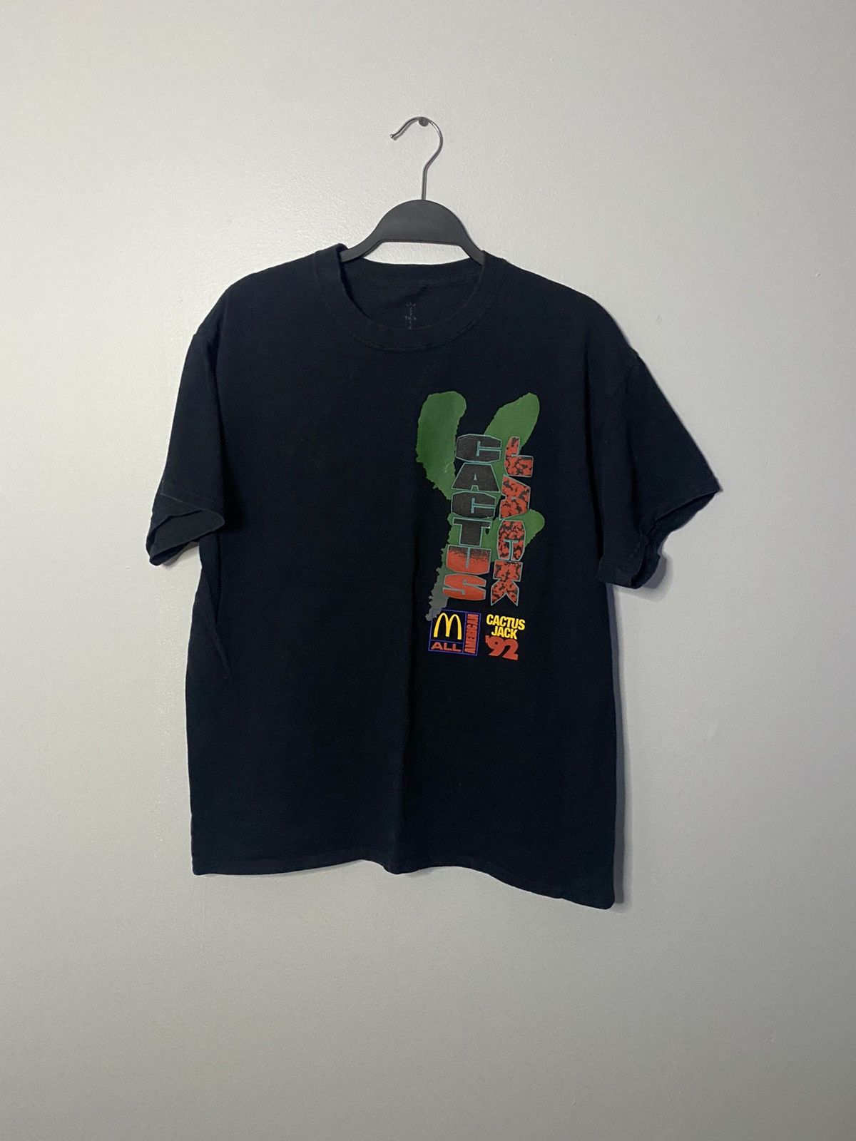 Travis Scott Travis Scott X McDonald’s jack all American 92 Tshirt Size US M / EU 48-50 / 2 - 2 Thumbnail