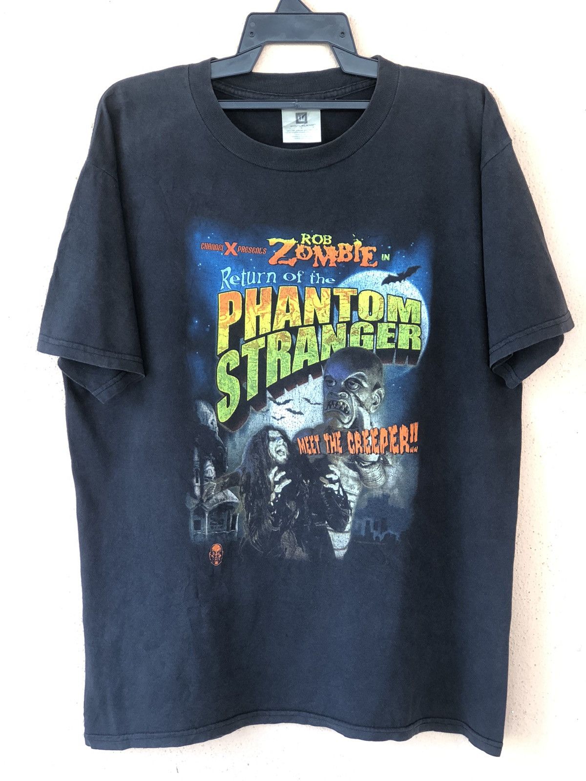 Band Tees Vintage ROB ZOMBIE Phamtom Stranger Rare Tee Size US L / EU 52-54 / 3 - 1 Thumbnail