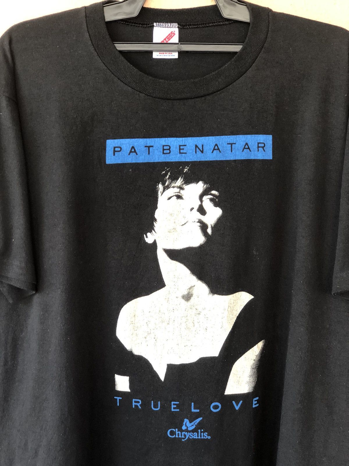 Band Tees × Vintage Vintage PAT BENATAR Sing The Blues / True Love Size US XL / EU 56 / 4 - 3 Thumbnail