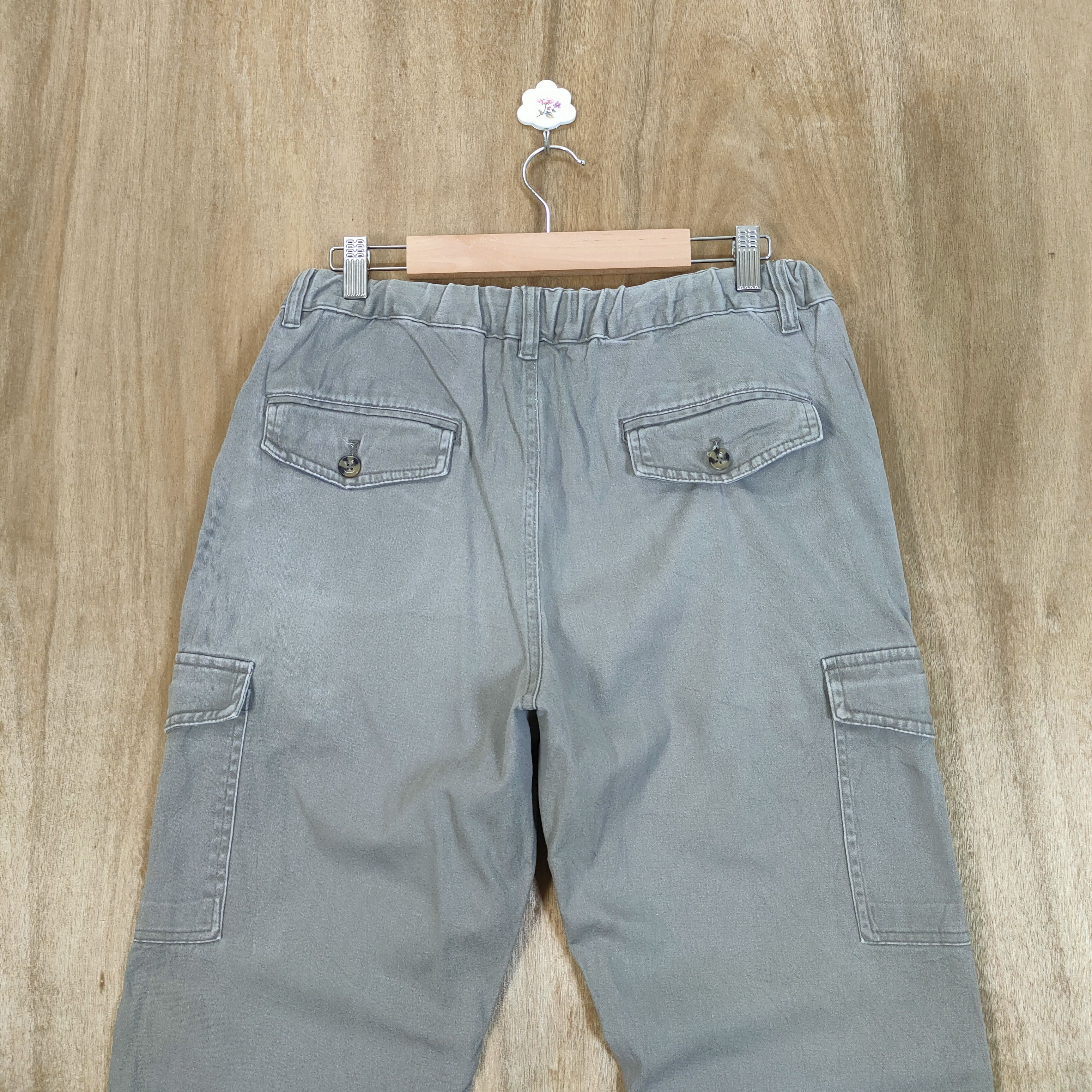 Japanese Brand × Vintage JAPANESE COZY STYLE FADED CARGO PANTS Size US 30 / EU 46 - 6 Thumbnail