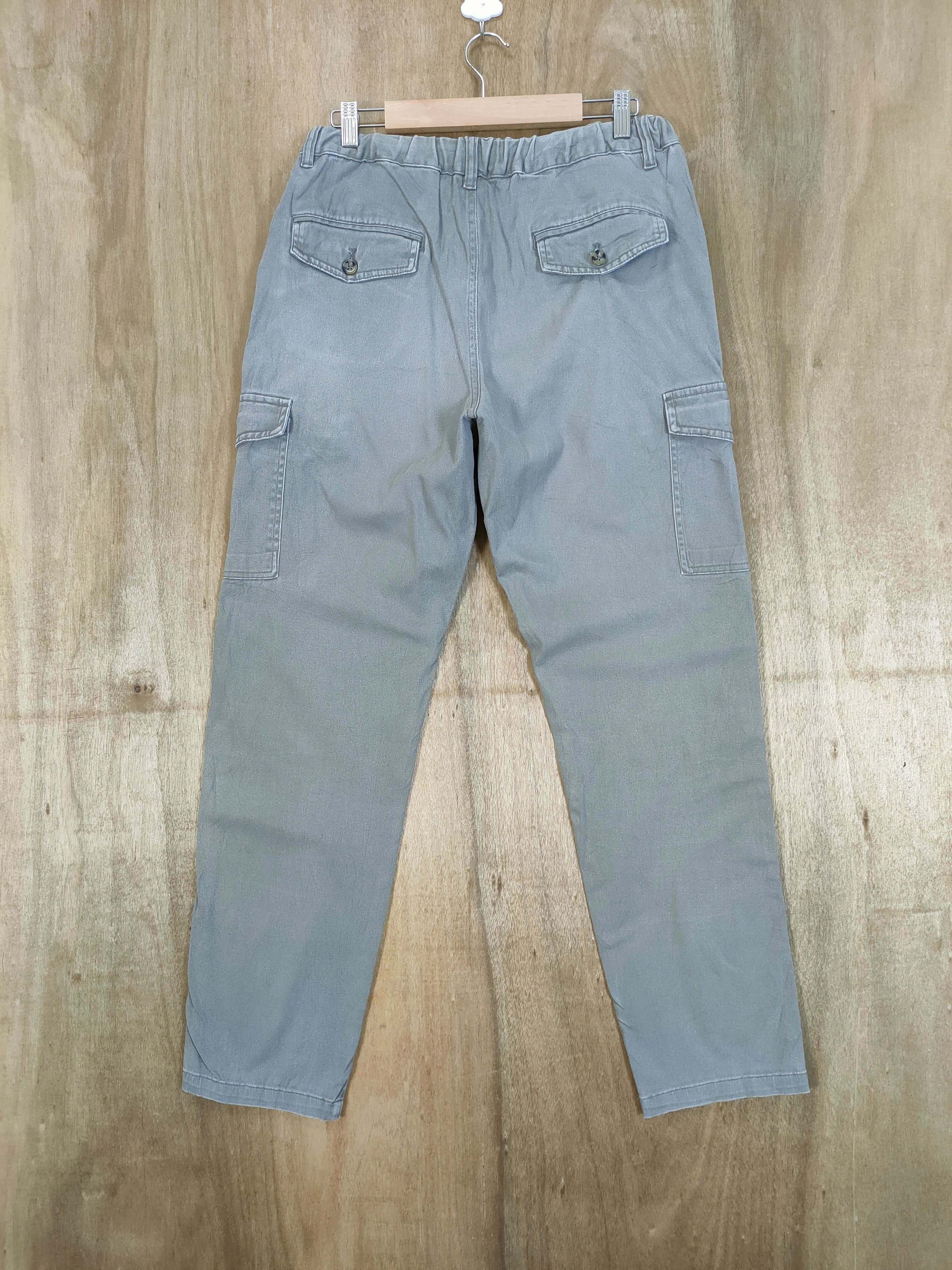 Japanese Brand × Vintage JAPANESE COZY STYLE FADED CARGO PANTS Size US 30 / EU 46 - 5 Thumbnail