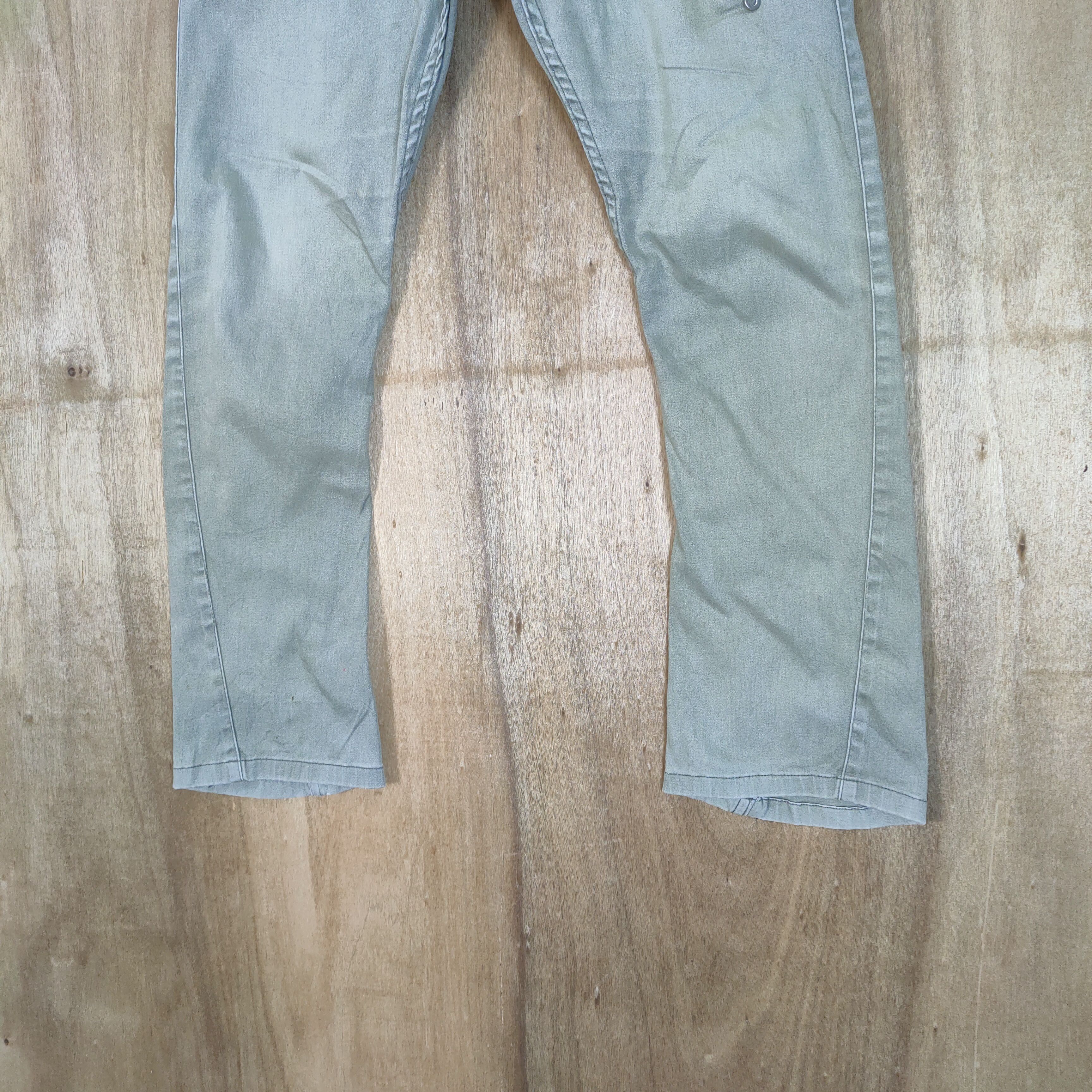 Japanese Brand MENZ STYLE FADED CARGO PANTS Size US 32 / EU 48 - 3 Thumbnail