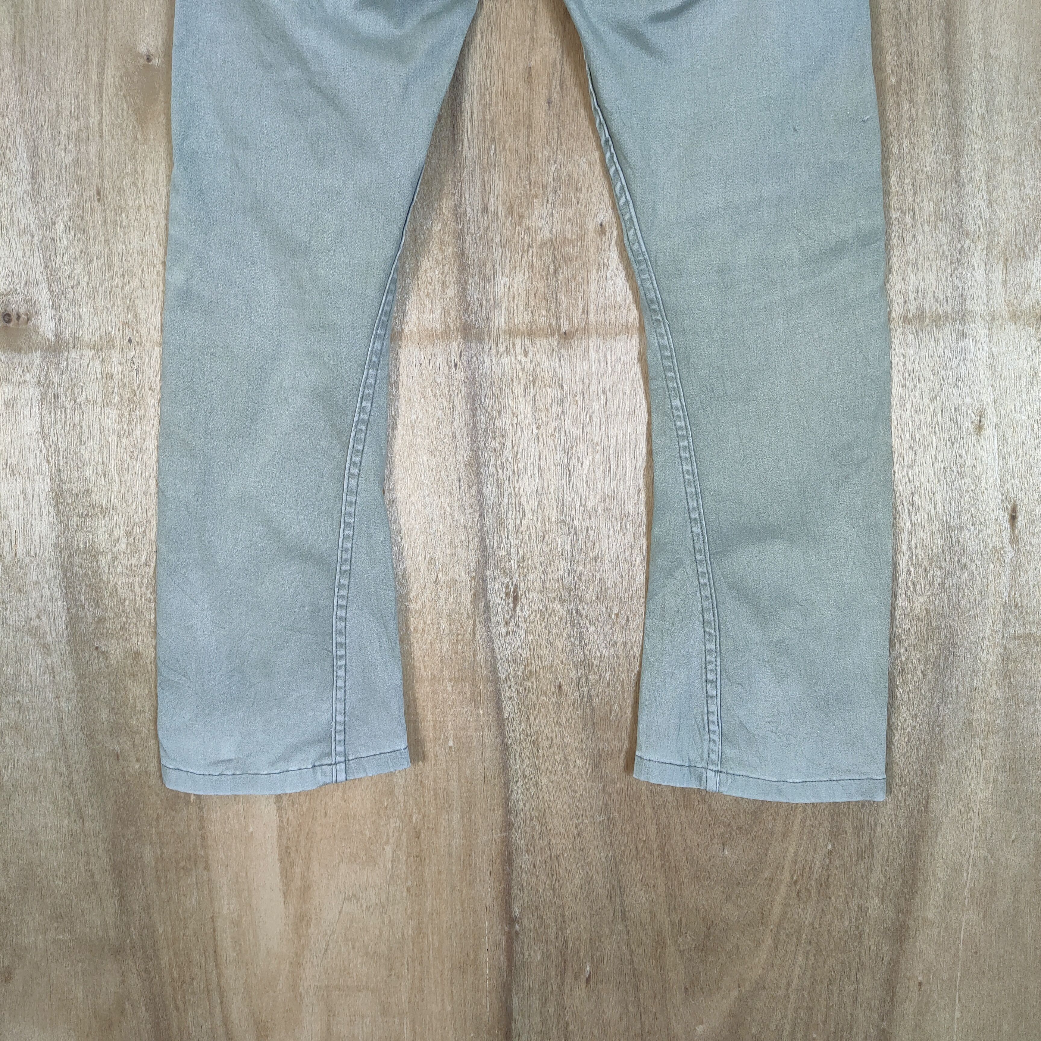 Japanese Brand MENZ STYLE FADED CARGO PANTS Size US 32 / EU 48 - 9 Thumbnail