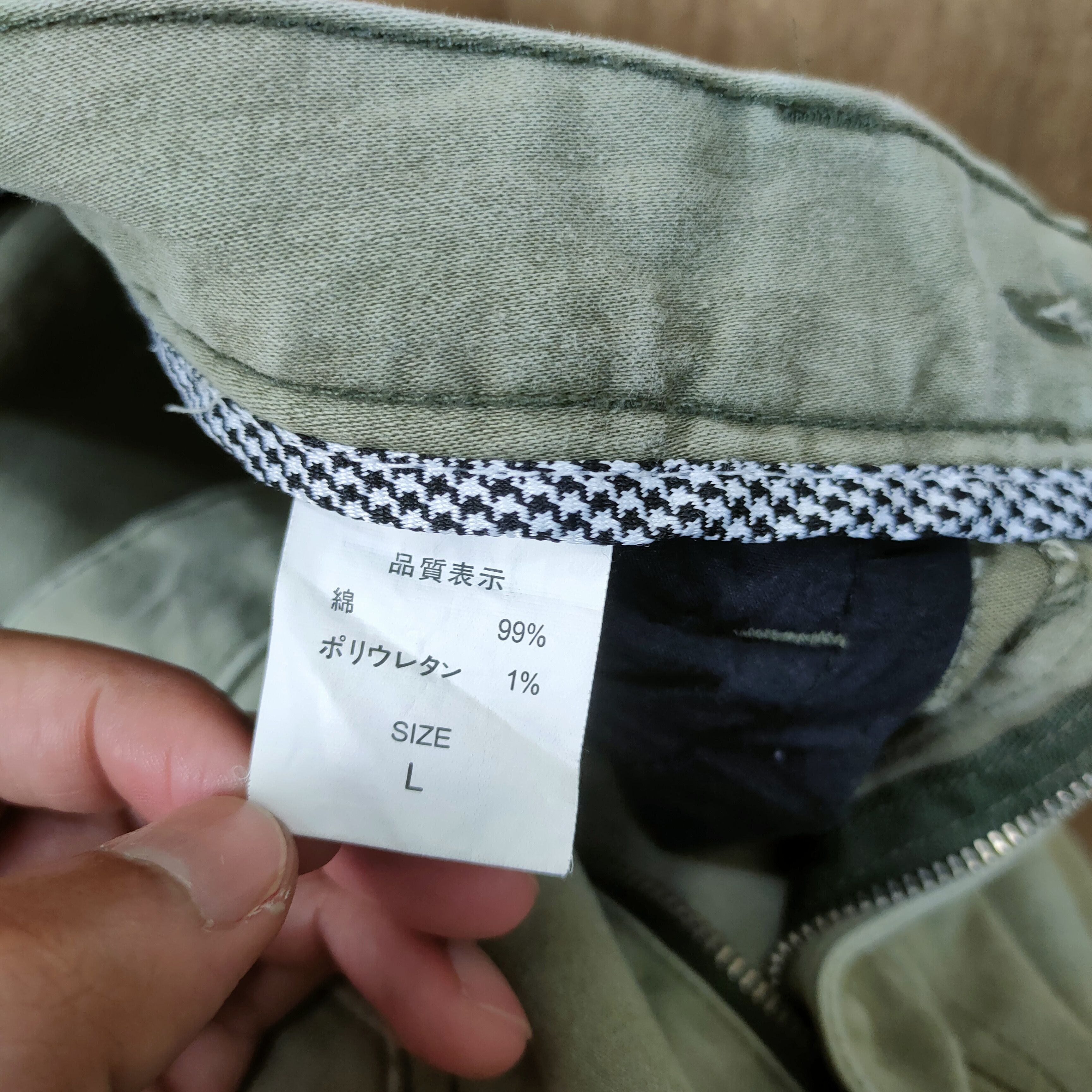 Japanese Brand MENZ STYLE FADED CARGO PANTS Size US 32 / EU 48 - 11 Thumbnail