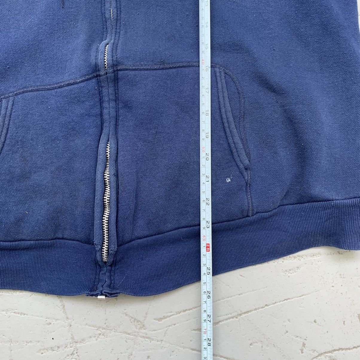 Vintage Vintage 1970s Maverick Waffle Lined Thermal Zip Up Hoodie Size US XL / EU 56 / 4 - 4 Thumbnail