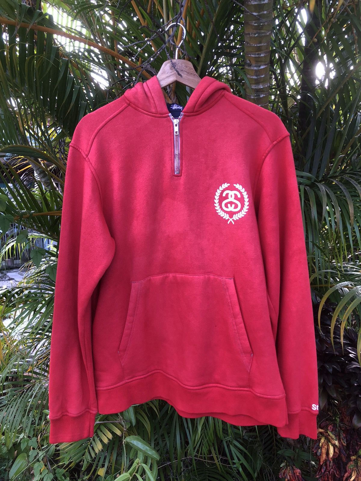 Stussy RARE🔥Vintage Stussy Hoodie Sweatshirt Size US L / EU 52-54 / 3 - 4 Thumbnail