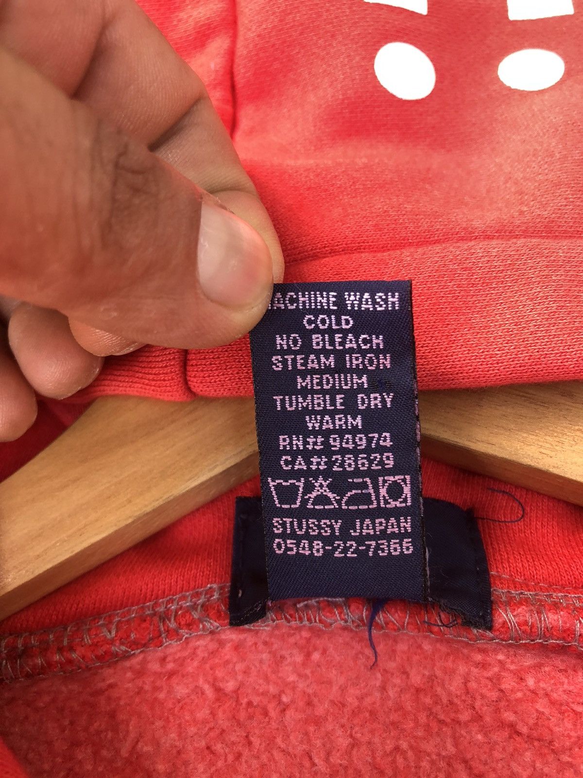Stussy RARE🔥Vintage Stussy Hoodie Sweatshirt Size US L / EU 52-54 / 3 - 12 Thumbnail