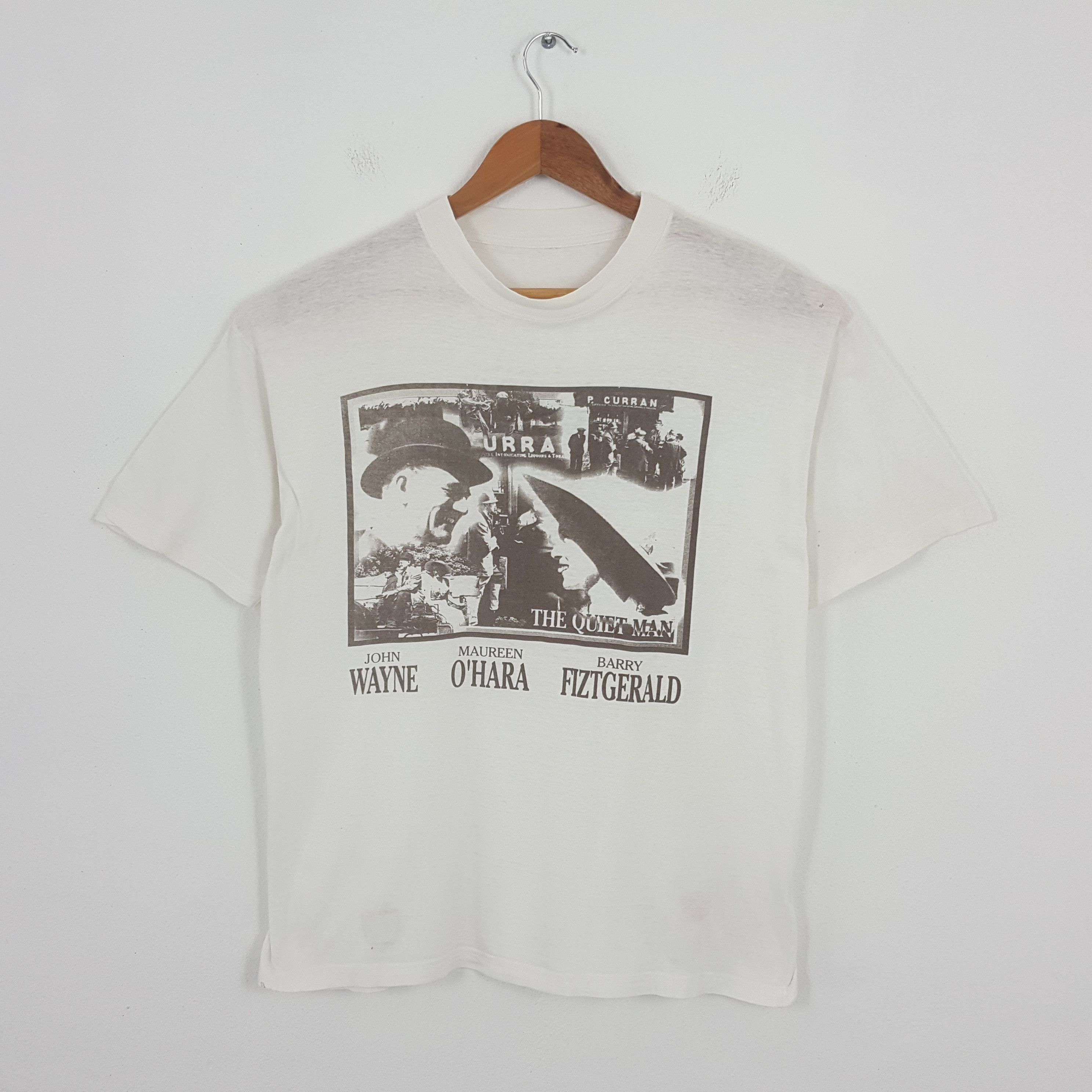 Vintage The Quiet Man Action Adventure Vedio Game T-Shirt