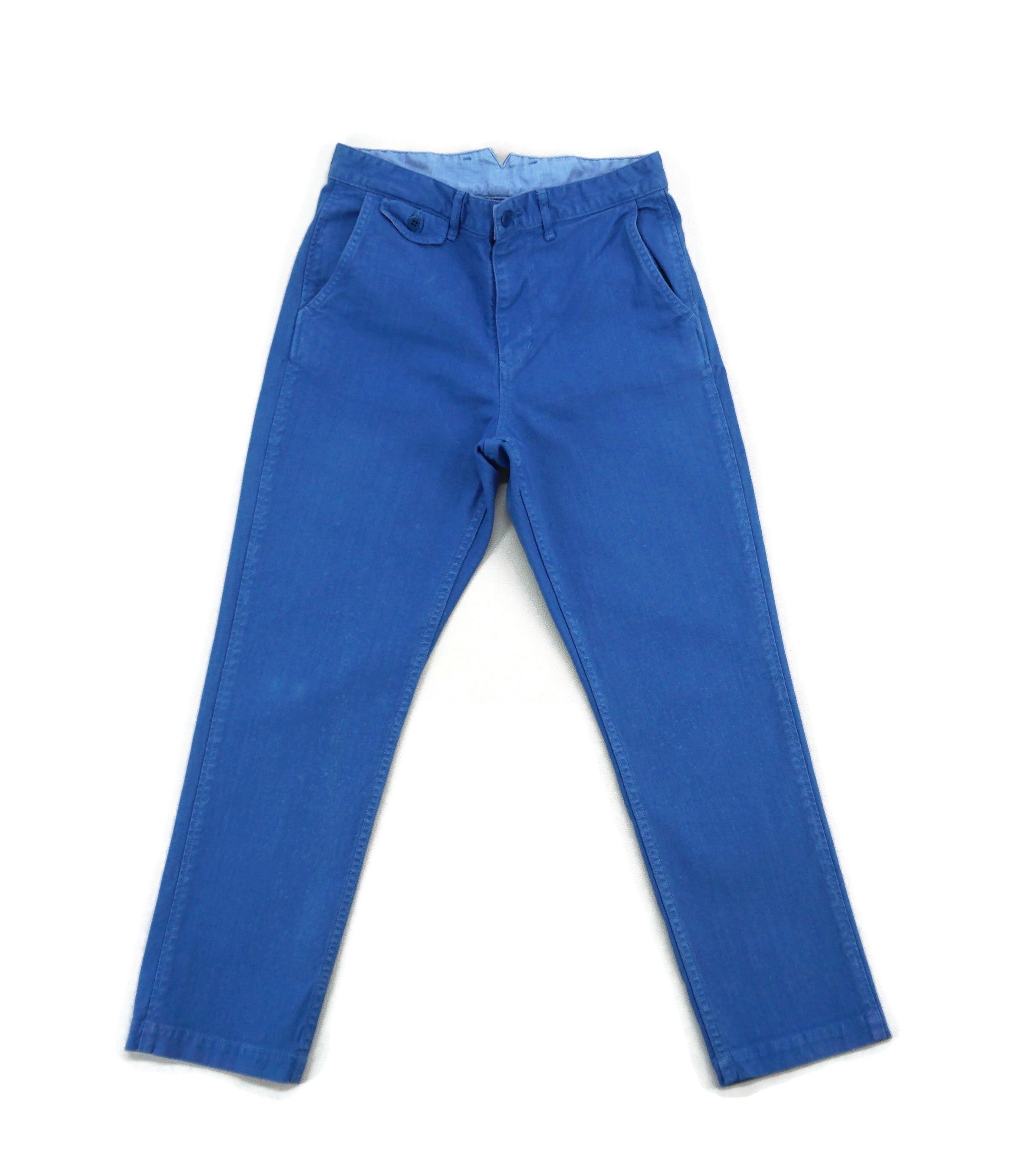 image of Domingo Jeans Dmg Japanese Distressed Jeans in Blue, Men's (Size 28)