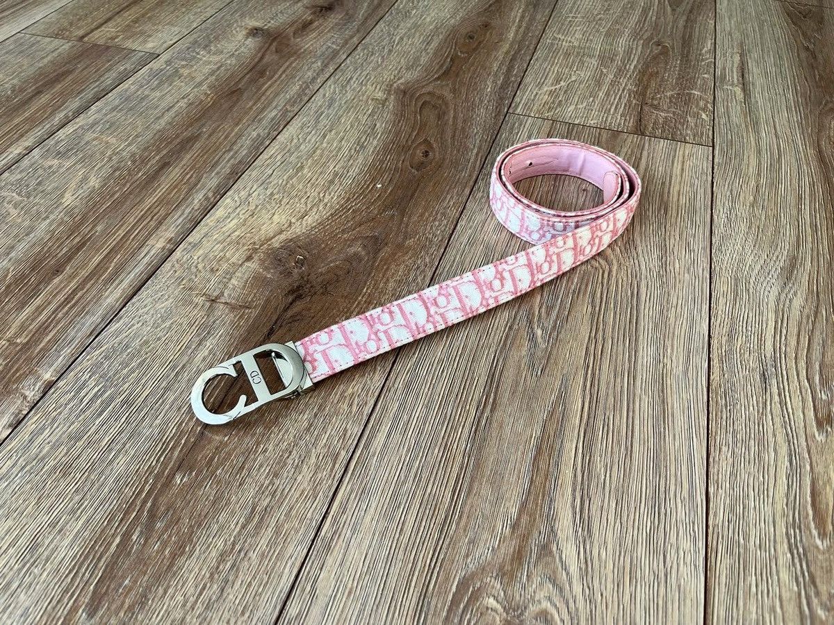 Vintage Christian Dior Monogram 90s Belt | Grailed