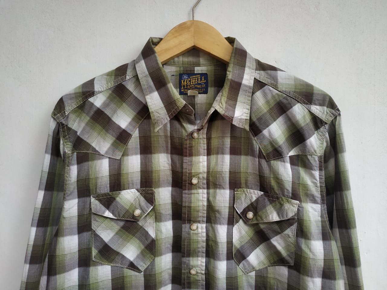The Real McCoy's Toys Mccoy Mchill Ranchwear Shirt Size US M / EU 48-50 / 2 - 7 Thumbnail