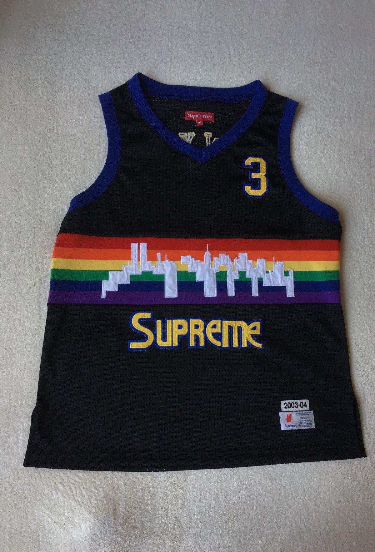 Supreme 2003 Skyline Nuggets Basketball Jersey