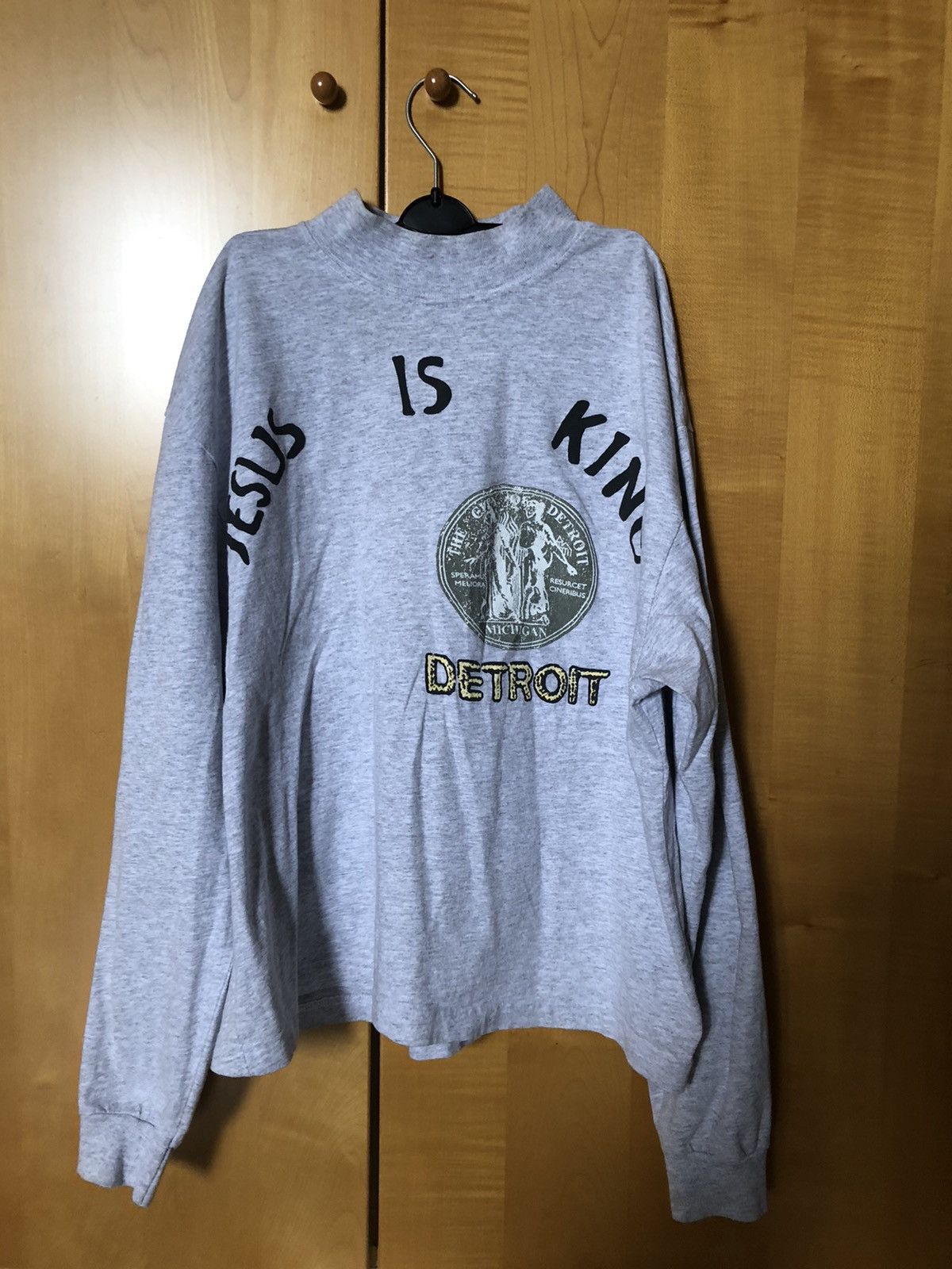 Kanye West Kanye West Jesus Is King Detroit Seal Long Sleeve