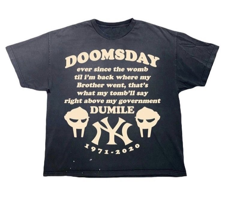 MF Doom Doomsday Rap Hip Hop Retro Vintage Nyc