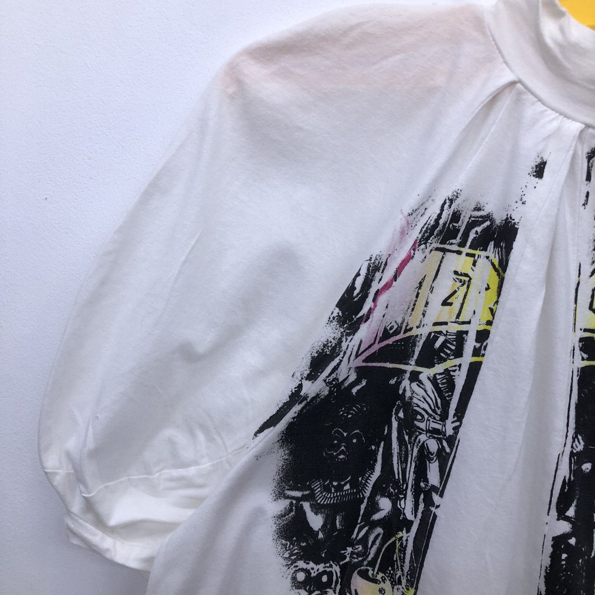 mercibeaucoup By Issey Miyake!! Mercibeaucoup Crazy Cropped Designer Tee Size US S / EU 44-46 / 1 - 6 Thumbnail