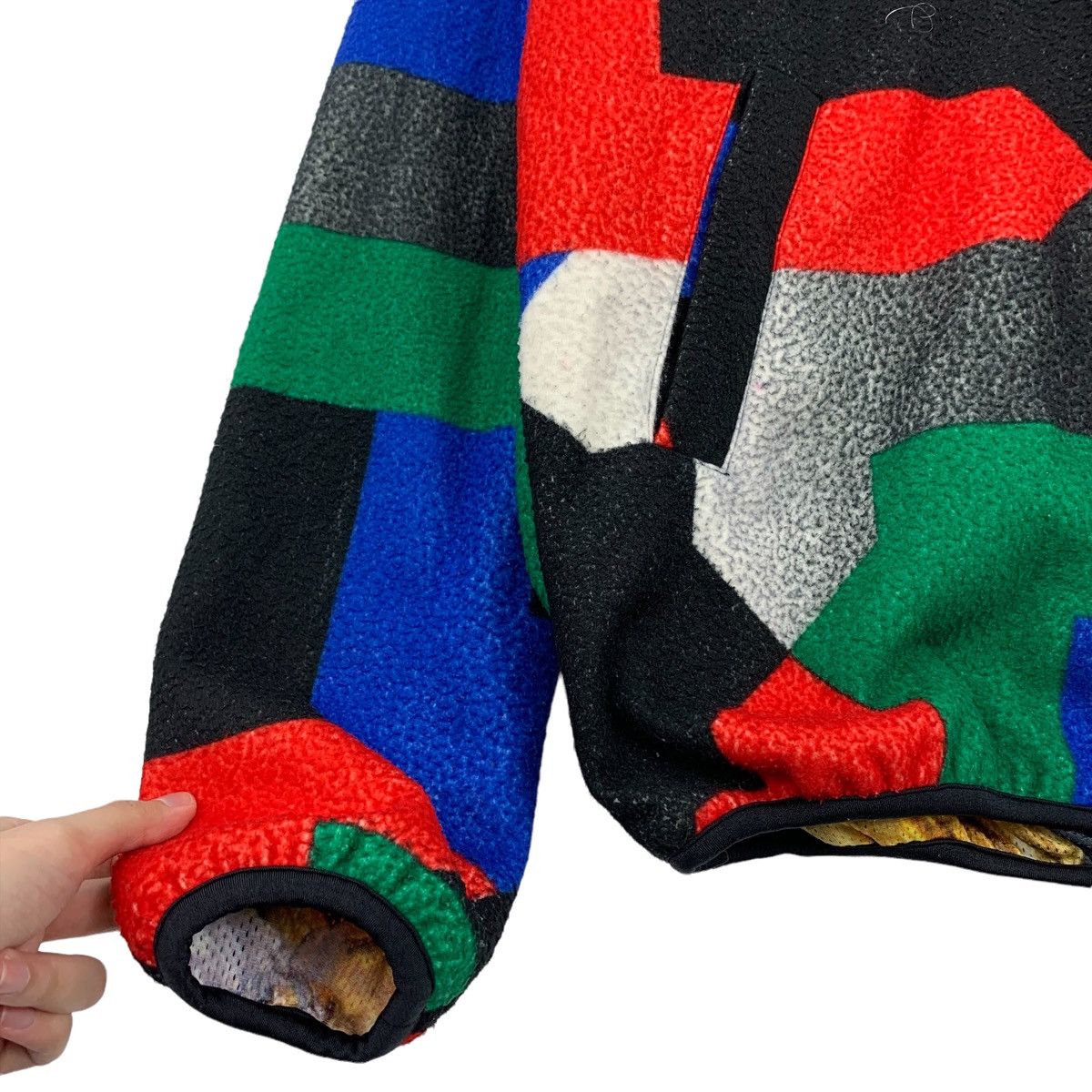 PHENOMENON Rare!! PHENOMENON Japanese Brand Fleece Jacket Multicolour Size US L / EU 52-54 / 3 - 3 Thumbnail
