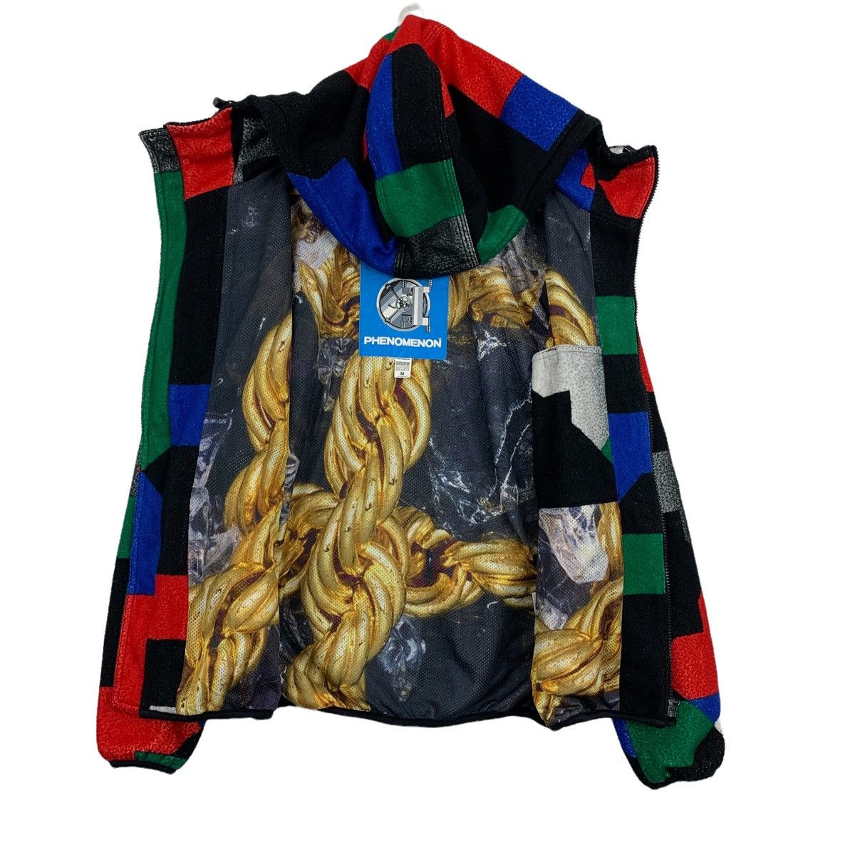 PHENOMENON Rare!! PHENOMENON Japanese Brand Fleece Jacket Multicolour Size US L / EU 52-54 / 3 - 5 Thumbnail