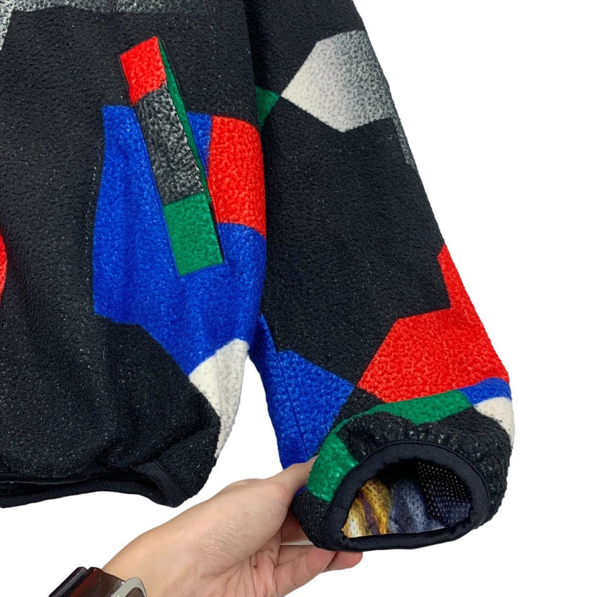 PHENOMENON Rare!! PHENOMENON Japanese Brand Fleece Jacket Multicolour Size US L / EU 52-54 / 3 - 4 Thumbnail