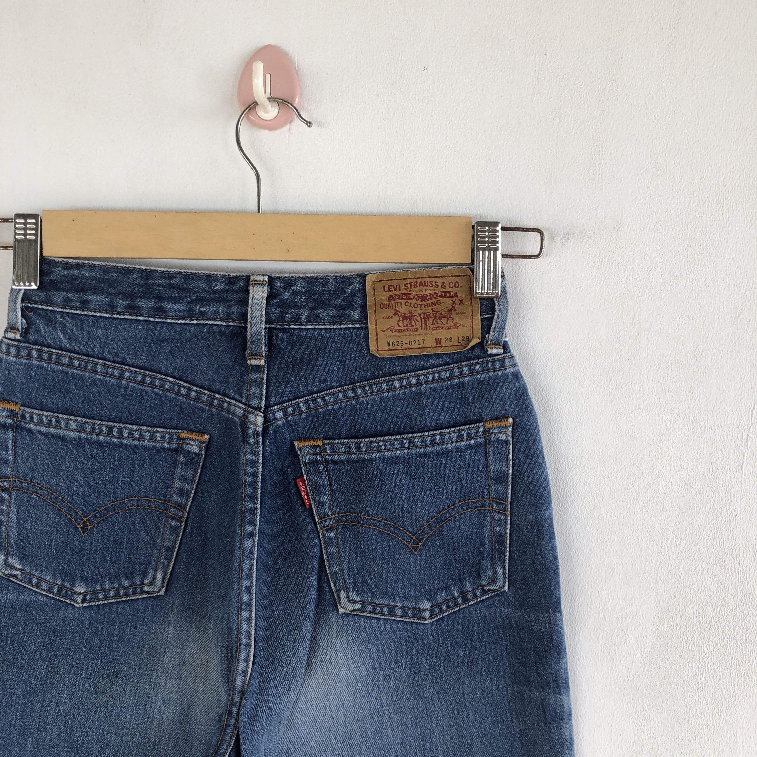 Levi's Vintage Levis Light Wash Jeans Levi's 626 Denim Pants Size 26" / US 2 / IT 38 - 7 Thumbnail
