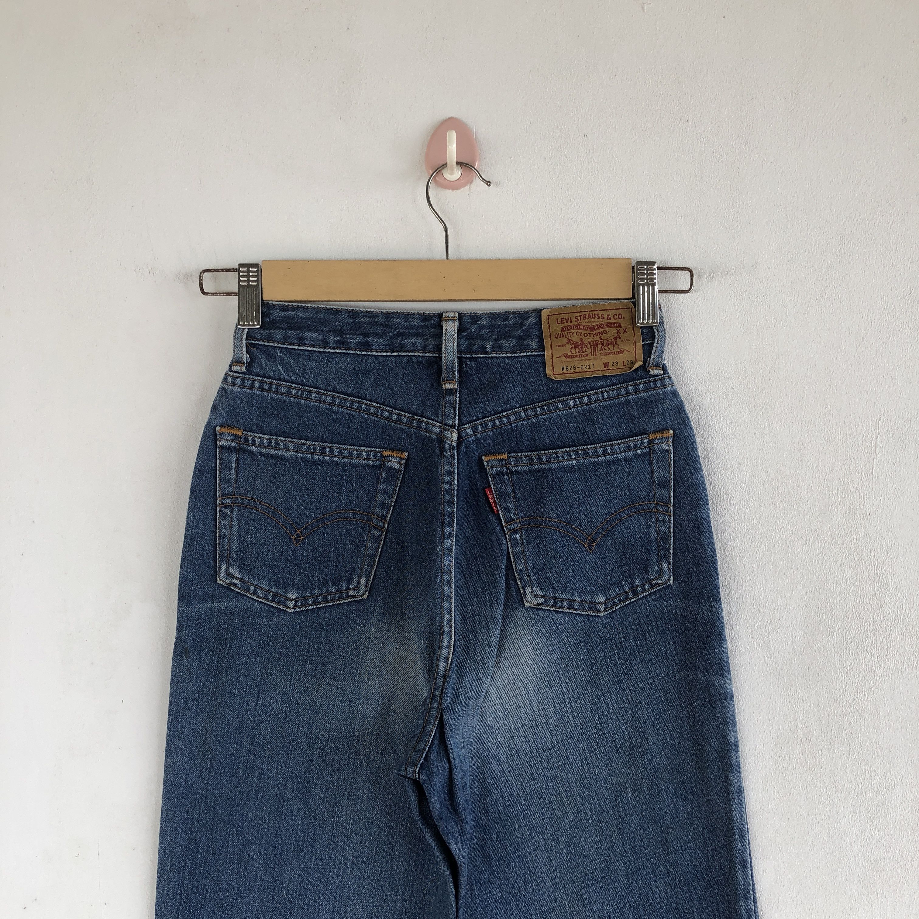 Levi's Vintage Levis Light Wash Jeans Levi's 626 Denim Pants Size 26" / US 2 / IT 38 - 4 Thumbnail