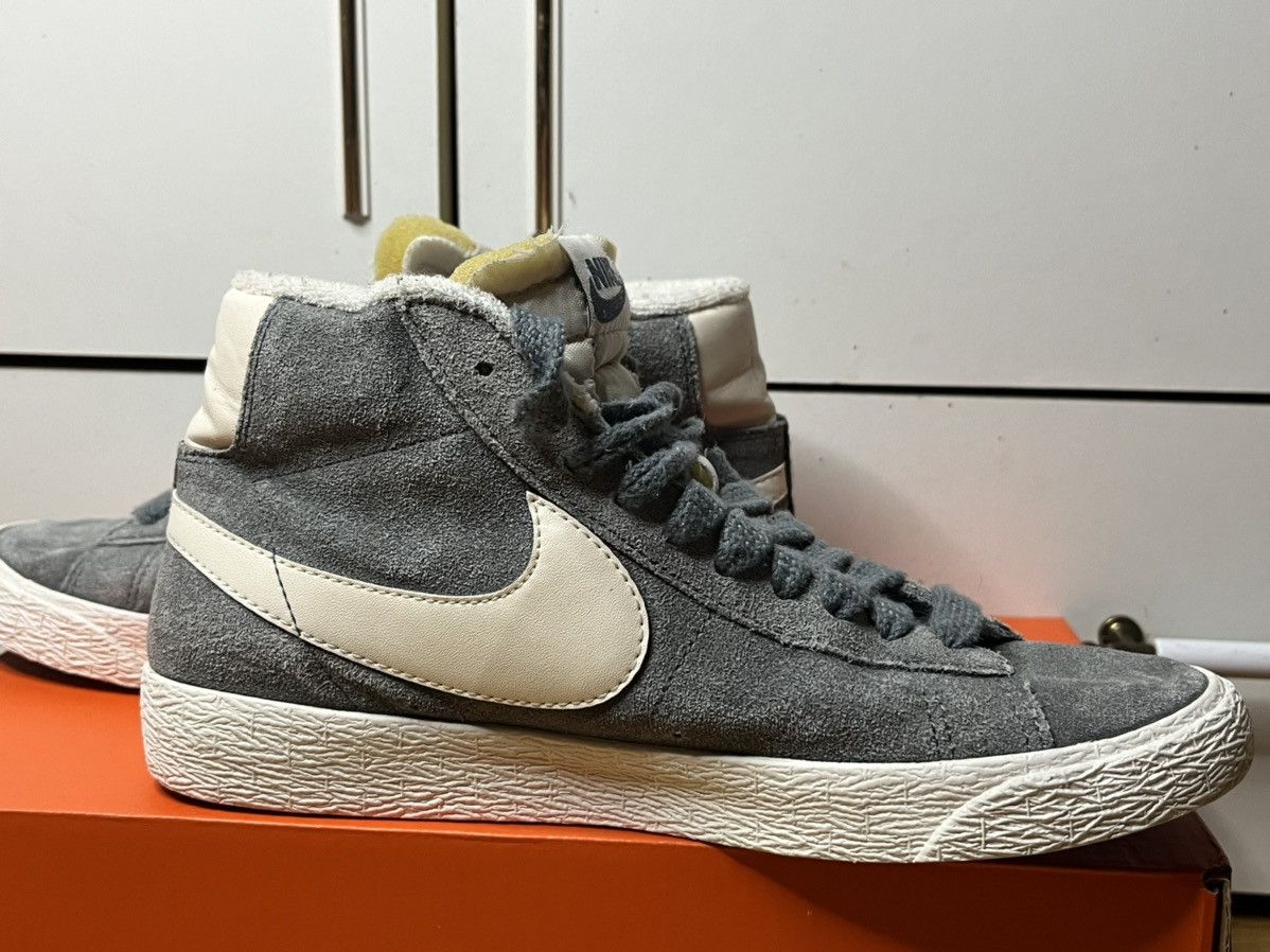 Nike × Vintage Nike Blazer Mid Sneakers Vintage Size US 6 / EU 39 - 6 Thumbnail