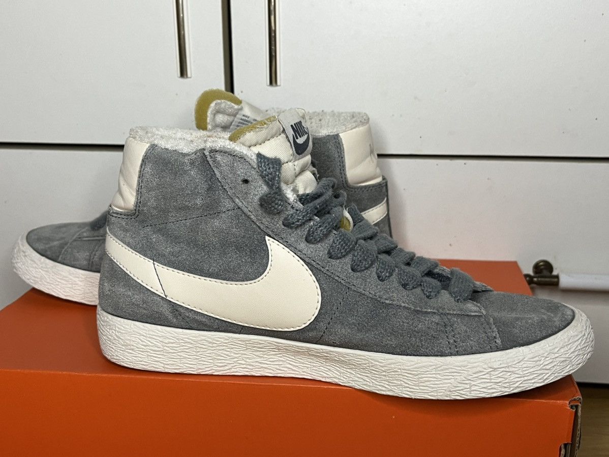 Nike × Vintage Nike Blazer Mid Sneakers Vintage Size US 6 / EU 39 - 7 Thumbnail