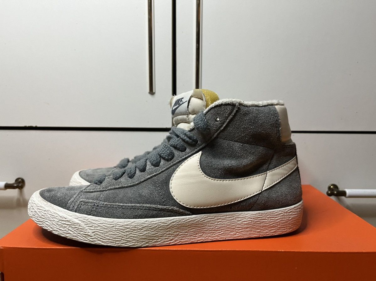 Nike × Vintage Nike Blazer Mid Sneakers Vintage Size US 6 / EU 39 - 1 Thumbnail