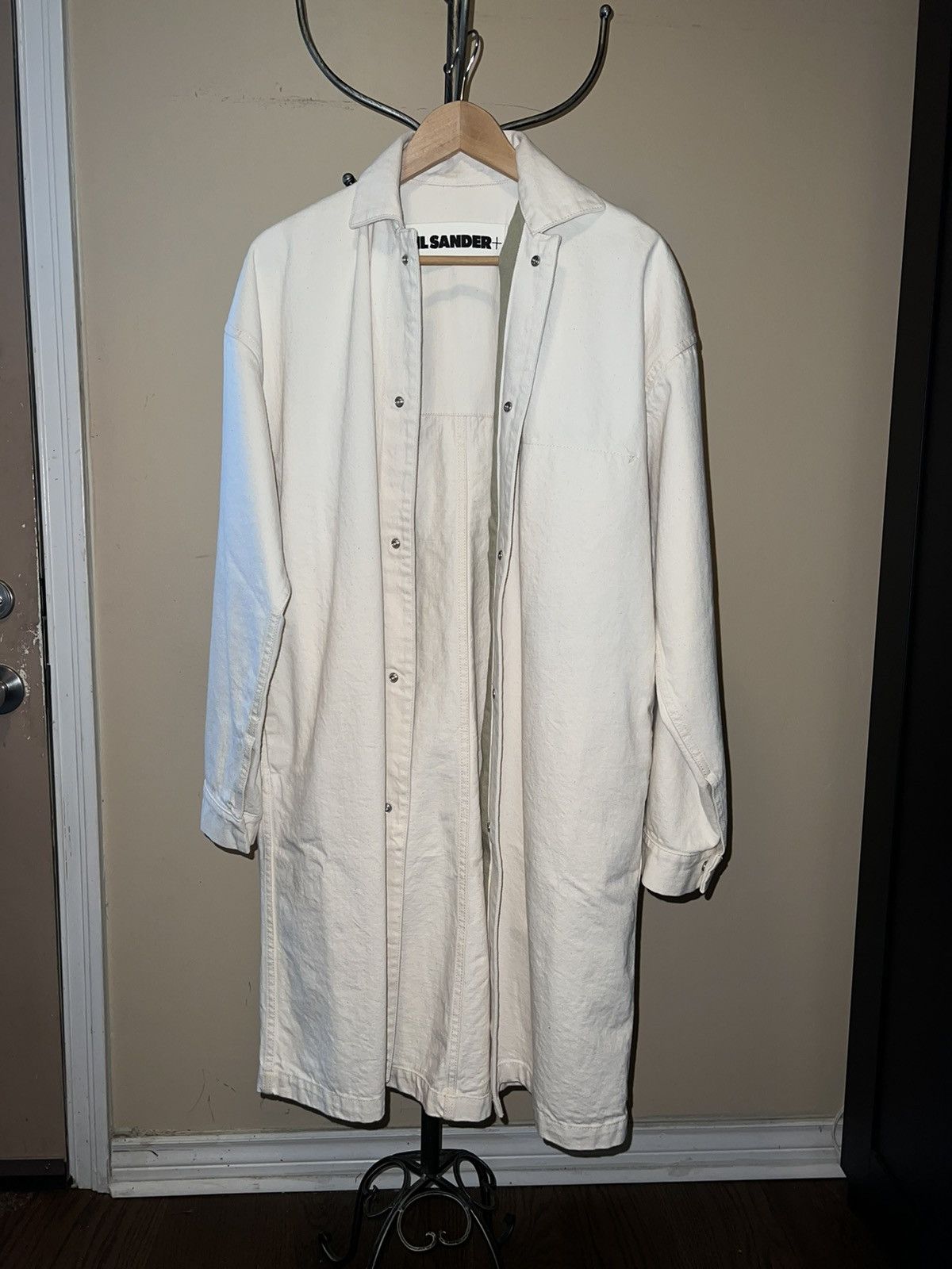 Jil Sander Jil Sander Cotton Coat Size US S / EU 44-46 / 1 - 1 Thumbnail