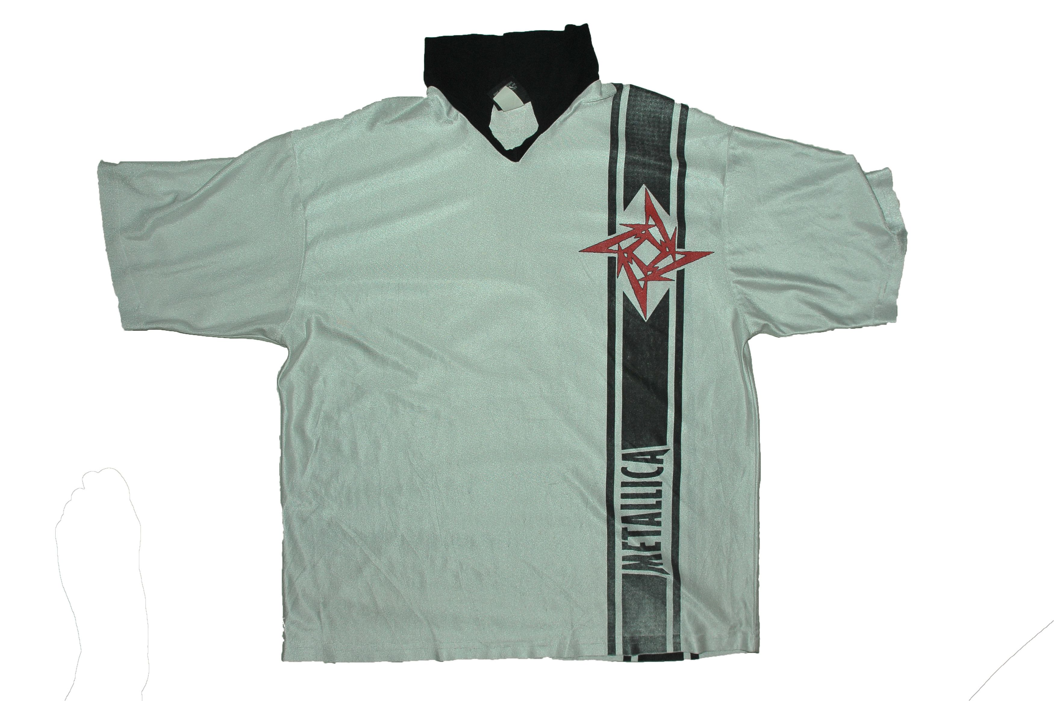 Vintage Vintage 90s Metallica Jersey Size US XL / EU 56 / 4 - 1 Thumbnail