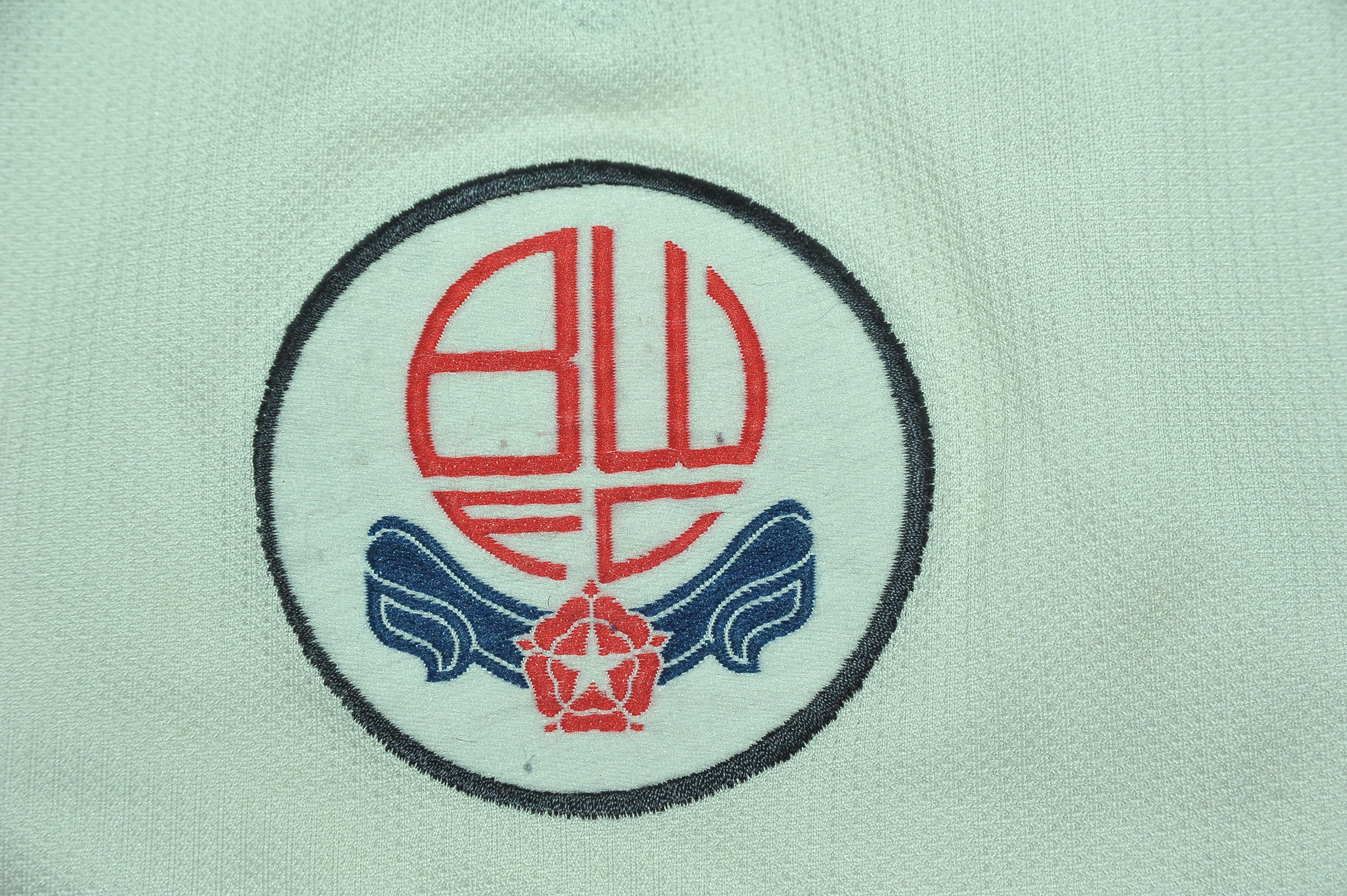 Reebok Vintage 90s Bolton Wanderes Jersey Size US M / EU 48-50 / 2 - 6 Thumbnail