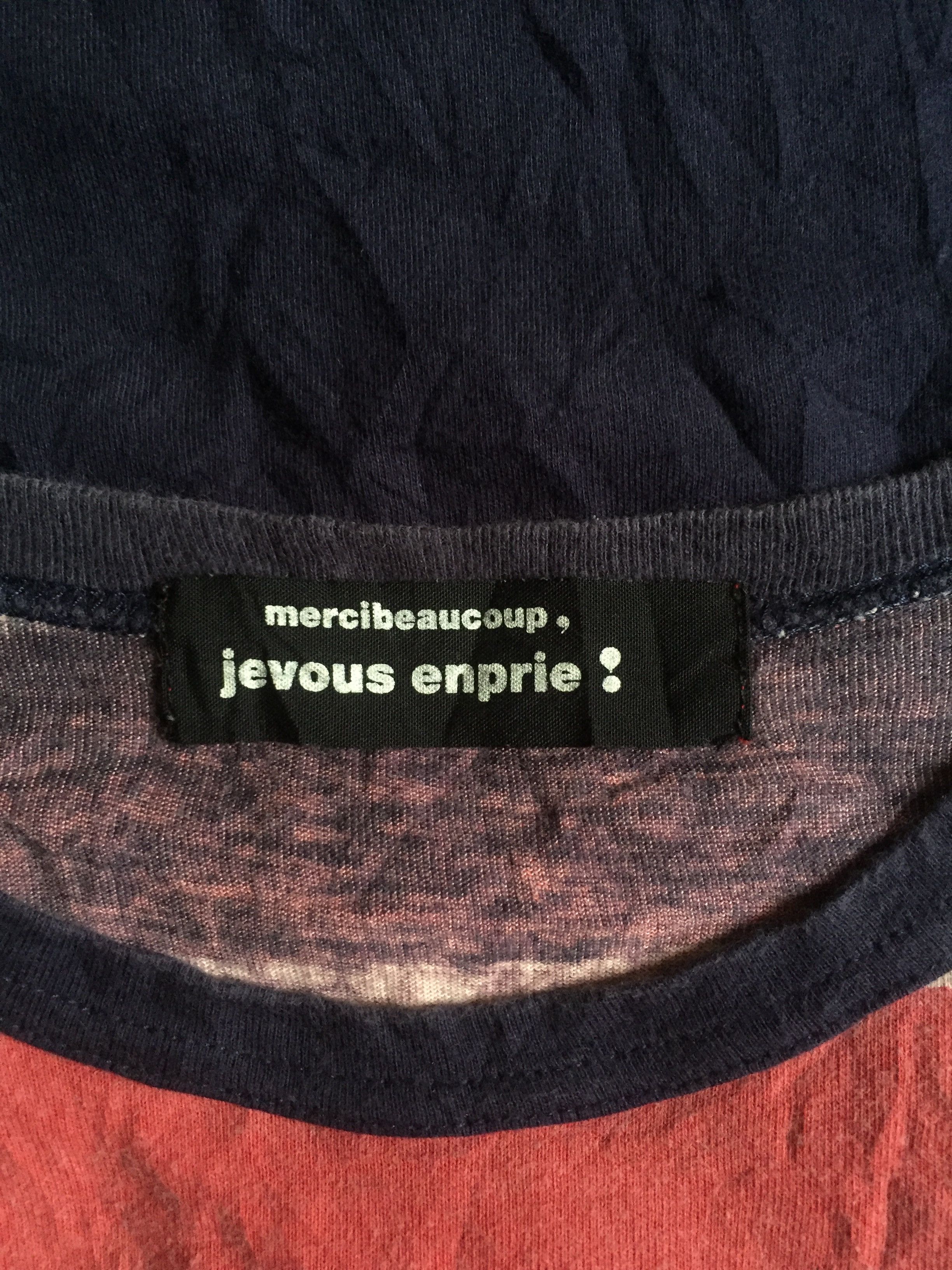 Issey Miyake Vintage Mercibeaucoup By Issey Miyake Tee Size US S / EU 44-46 / 1 - 4 Thumbnail