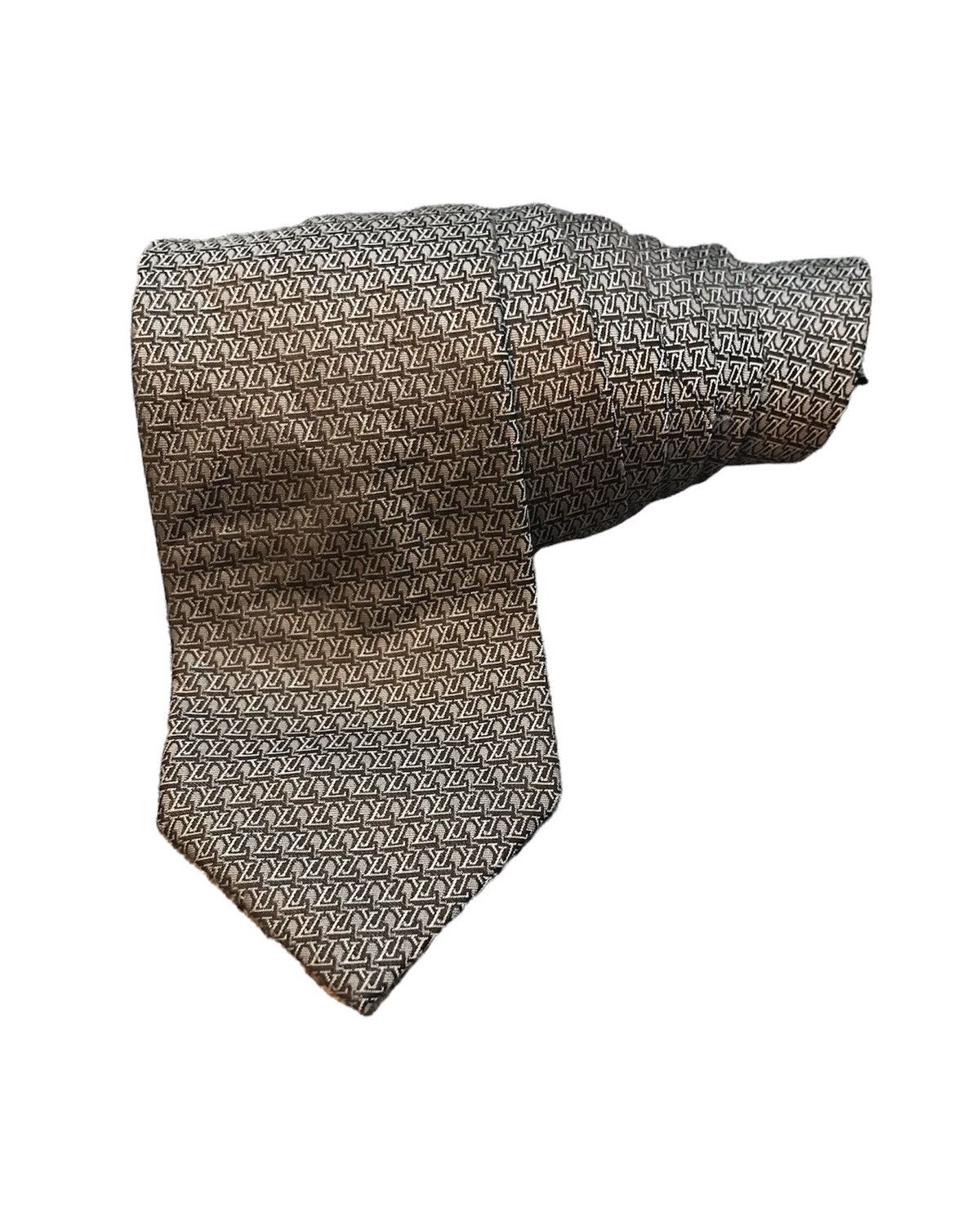 Louis Vuitton 💸BINDINGOFFER💸LOUIS VUITTON MONOGRAM SILK TIES Size ONE SIZE - 1 Thumbnail