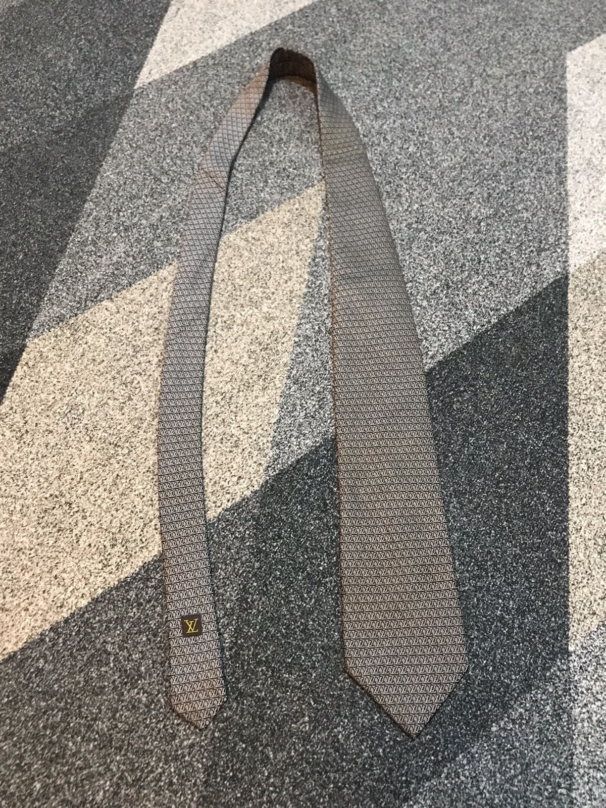 Louis Vuitton 💸BINDINGOFFER💸LOUIS VUITTON MONOGRAM SILK TIES Size ONE SIZE - 2 Thumbnail