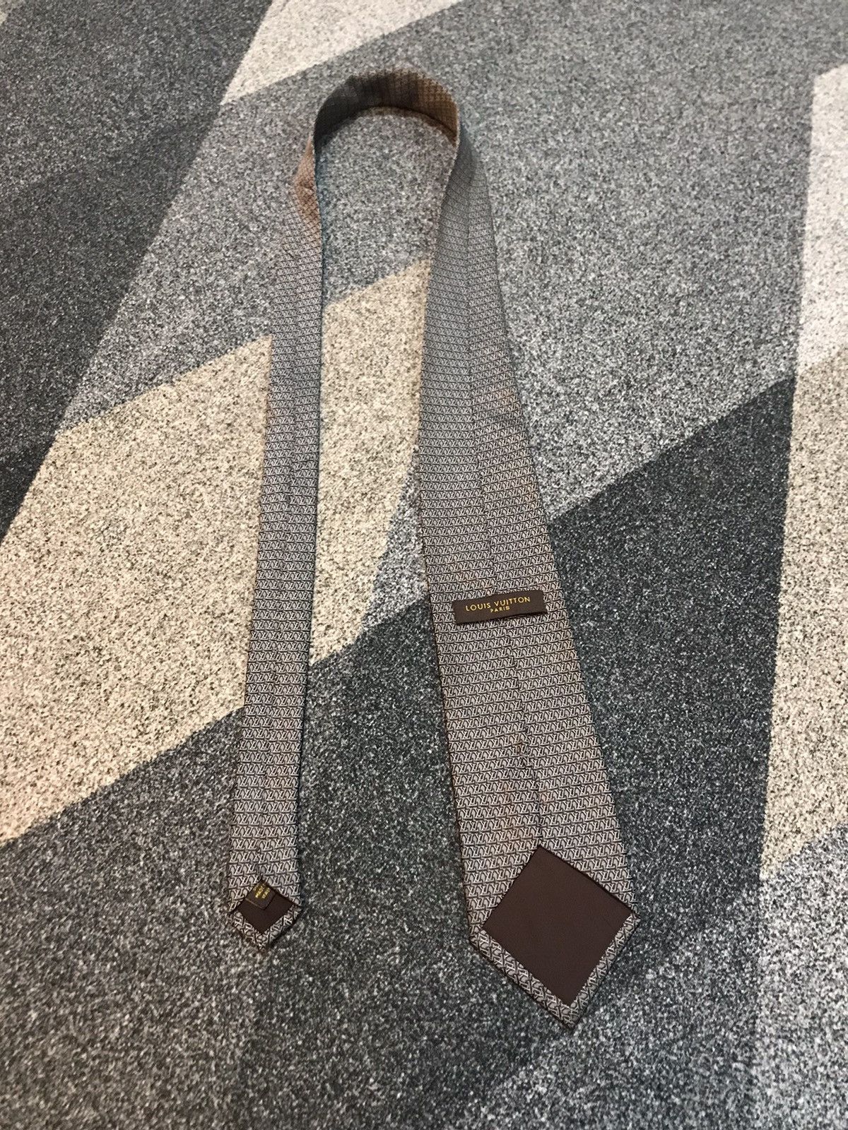 Louis Vuitton 💸BINDINGOFFER💸LOUIS VUITTON MONOGRAM SILK TIES Size ONE SIZE - 5 Thumbnail