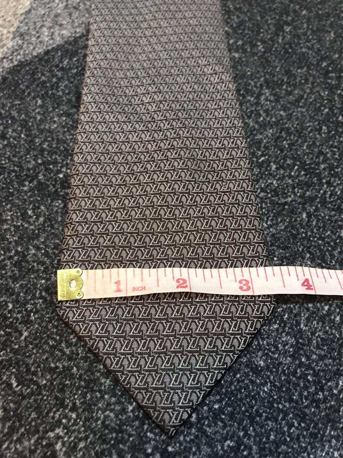 Louis Vuitton 💸BINDINGOFFER💸LOUIS VUITTON MONOGRAM SILK TIES Size ONE SIZE - 10 Thumbnail