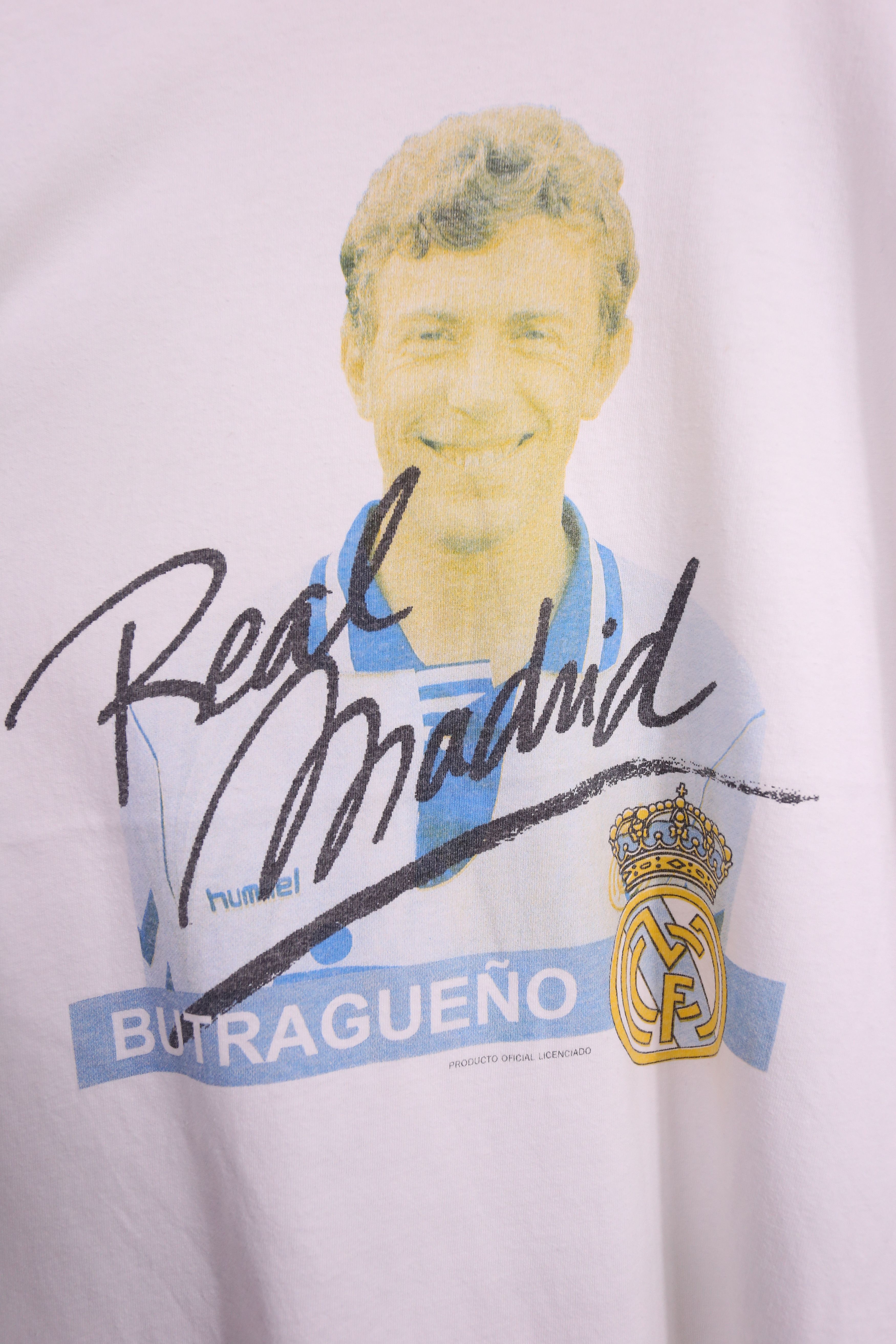 All Sport × Vintage Vtg 90s Butragueno Real Madrid Soccer Football shirt GTMA173 Size US L / EU 52-54 / 3 - 2 Thumbnail