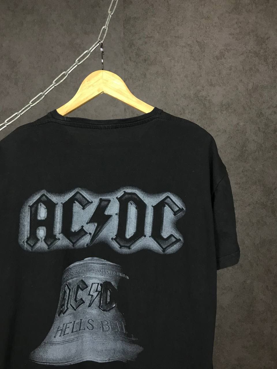 AC/DC × Band Tees × Vintage AC/DC vintage rock band overprinted tee Size US XL / EU 56 / 4 - 5 Thumbnail