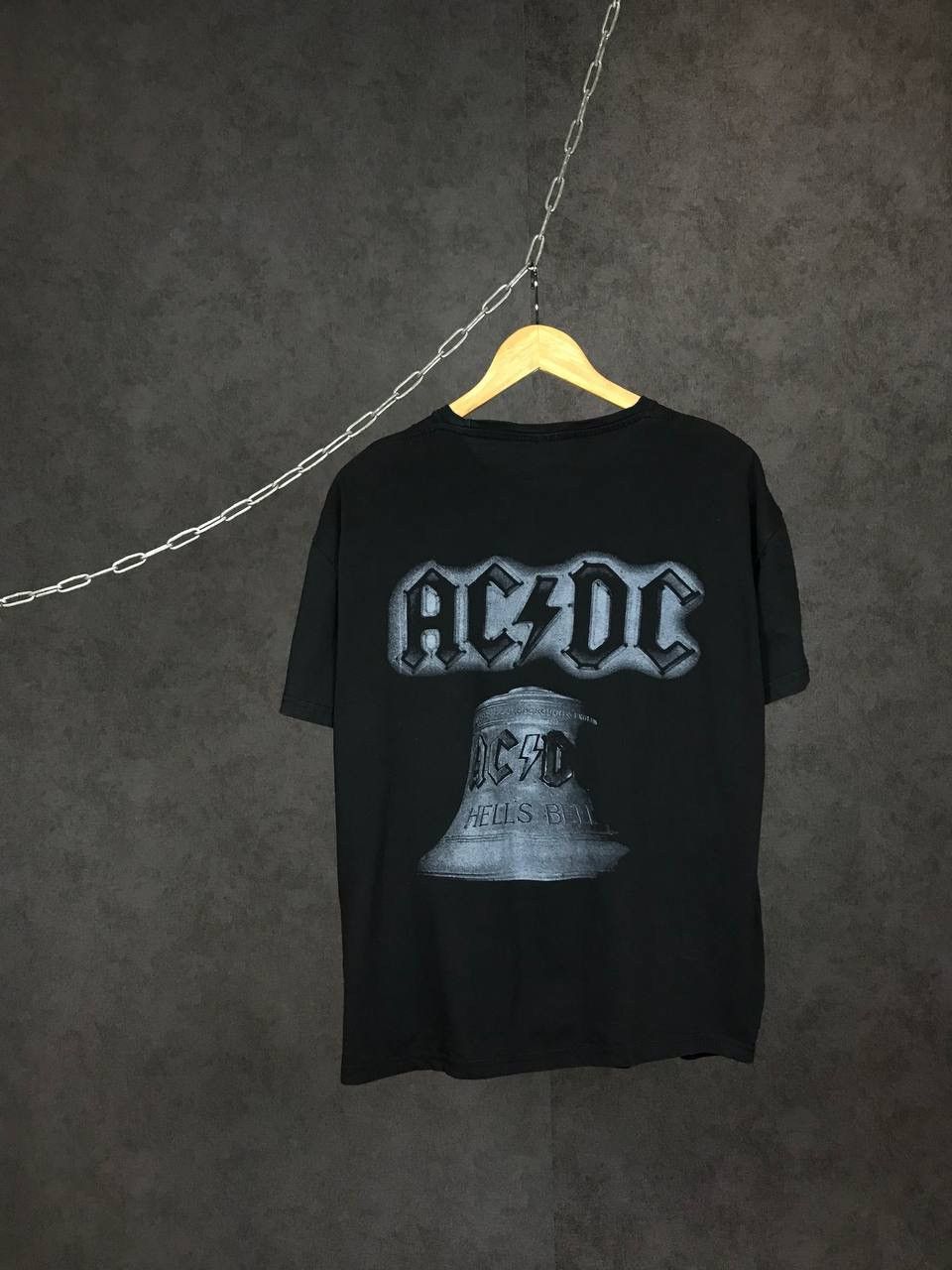 AC/DC × Band Tees × Vintage AC/DC vintage rock band overprinted tee Size US XL / EU 56 / 4 - 4 Thumbnail