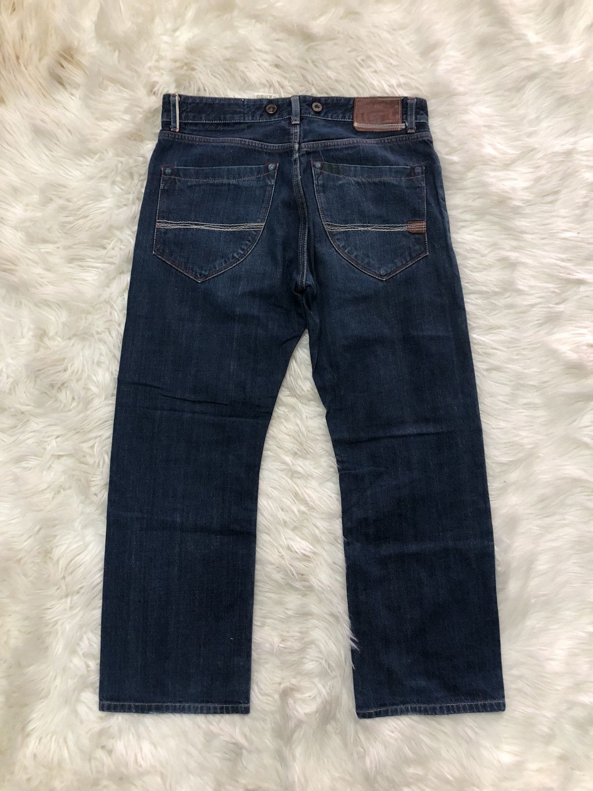 Handmade × Timberland TIMBERLAND boot company handstitch Selvedge jeans Size US 32 / EU 48 - 9 Thumbnail