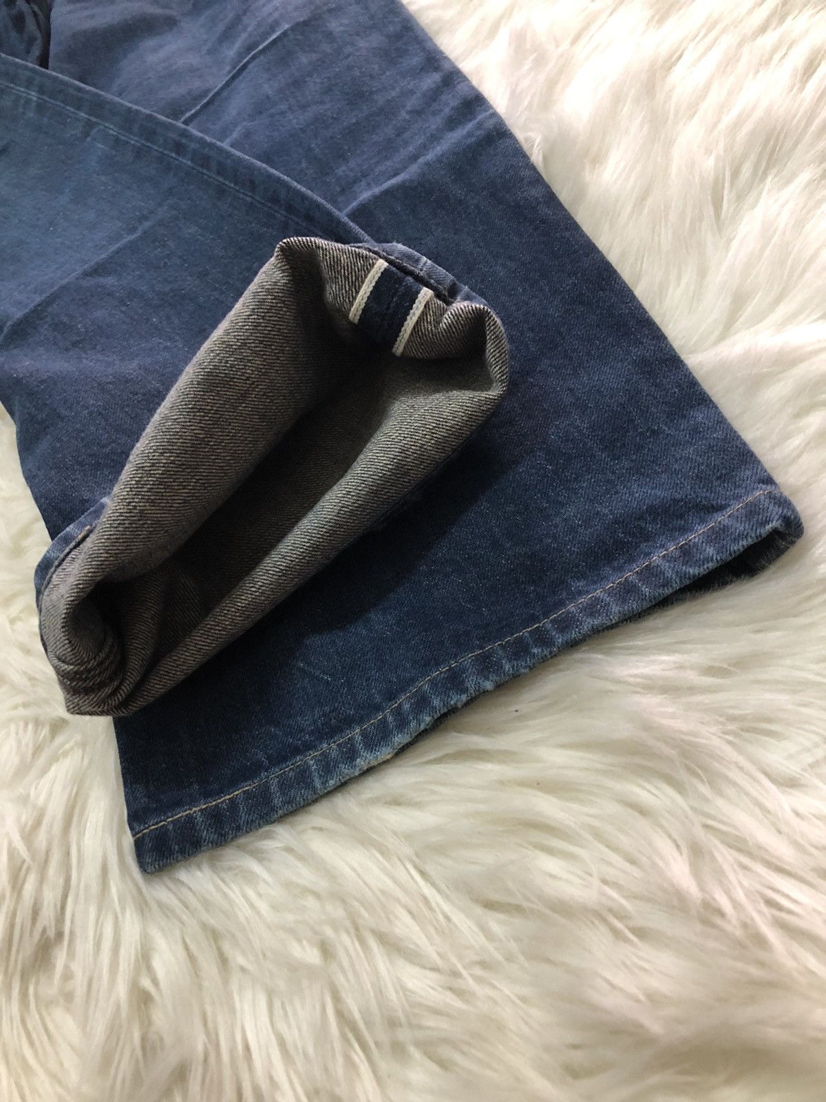Handmade × Timberland TIMBERLAND boot company handstitch Selvedge jeans Size US 32 / EU 48 - 12 Thumbnail