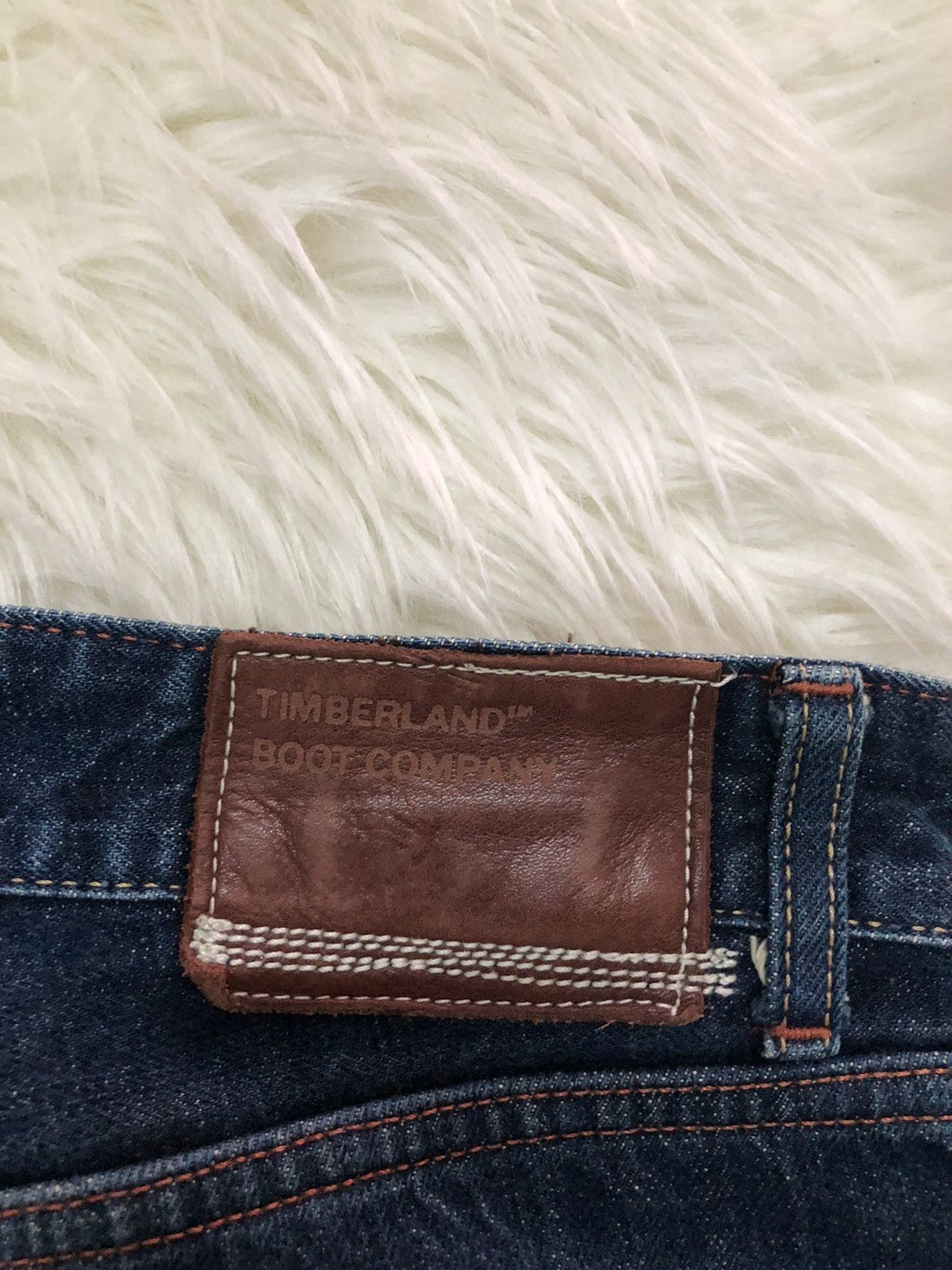Handmade × Timberland TIMBERLAND boot company handstitch Selvedge jeans Size US 32 / EU 48 - 11 Thumbnail