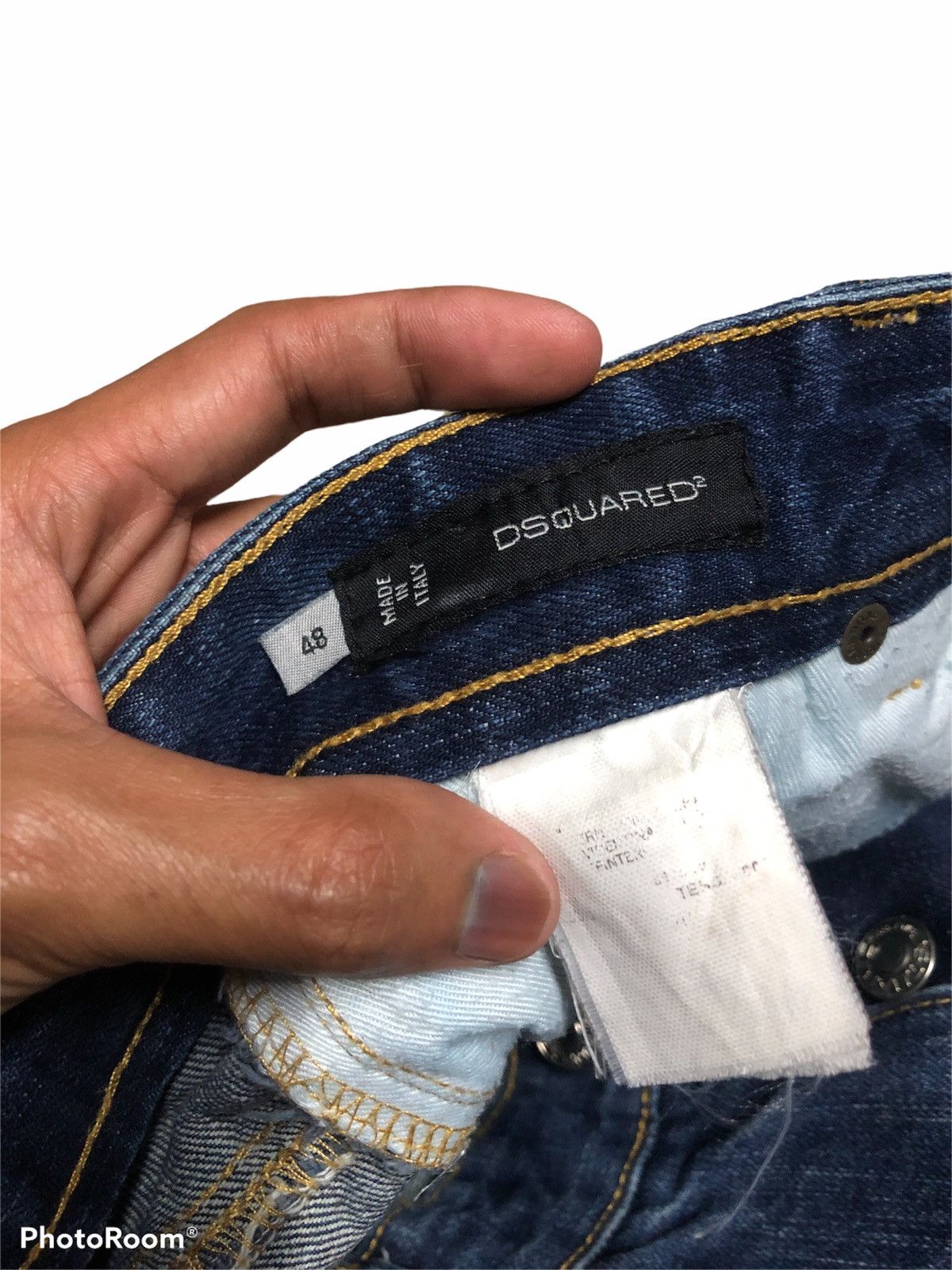 Dsquared2 DSQUARED WASHED BLUE DISTRESSED DENIM Size US 30 / EU 46 - 6 Thumbnail