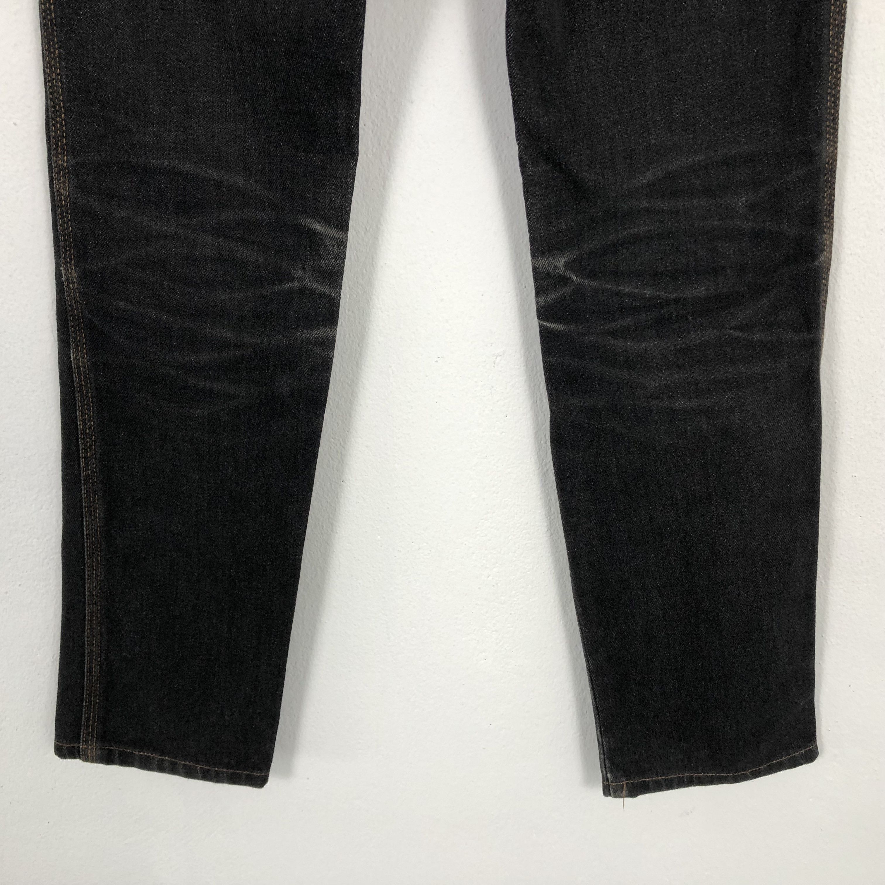 Hysteric Glamour × Japanese Brand × Vintage Vintage Hysteric Glamour Custom Big Logo Design Denim Jeans Size US 27 - 3 Thumbnail