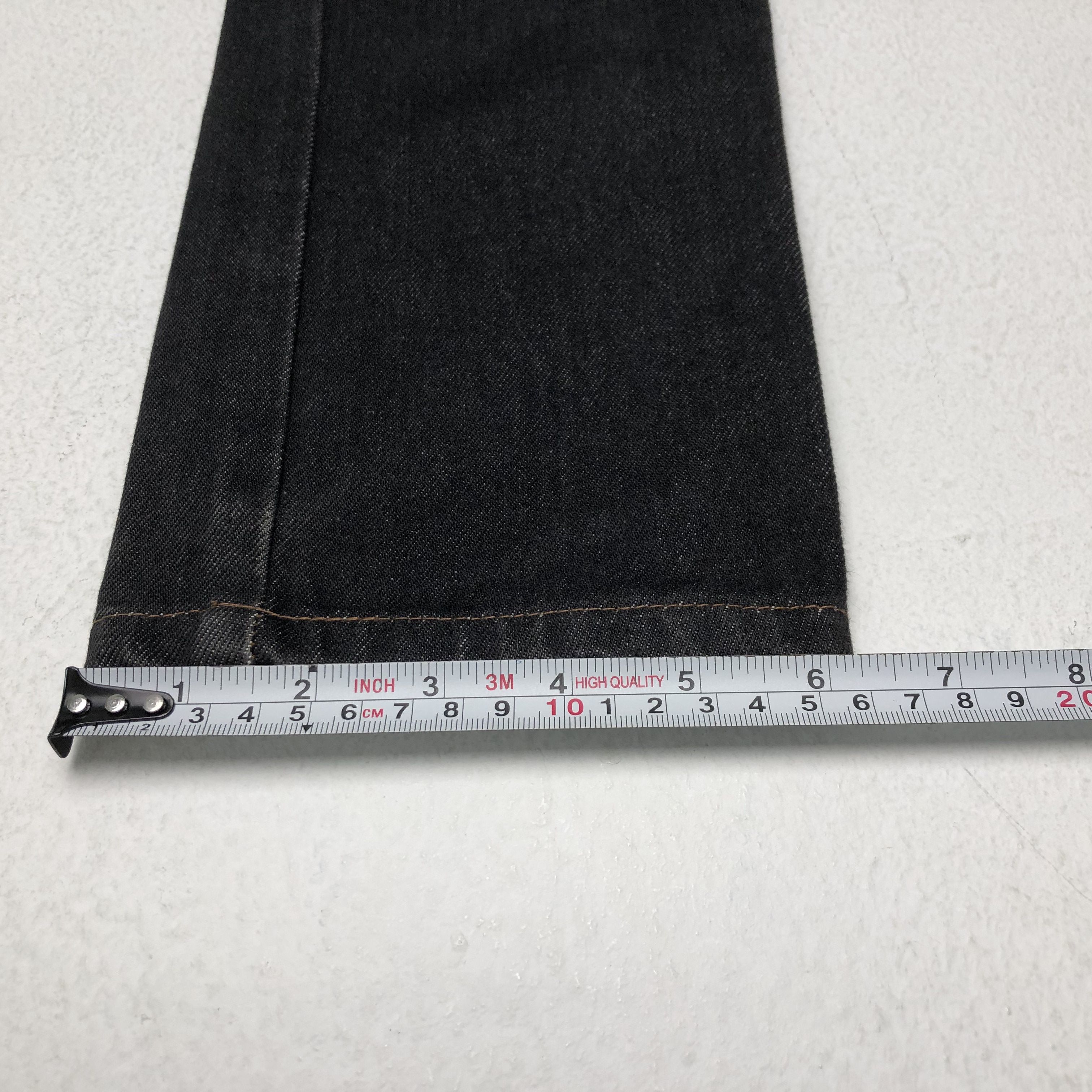 Hysteric Glamour × Japanese Brand × Vintage Vintage Hysteric Glamour Custom Big Logo Design Denim Jeans Size US 27 - 11 Thumbnail